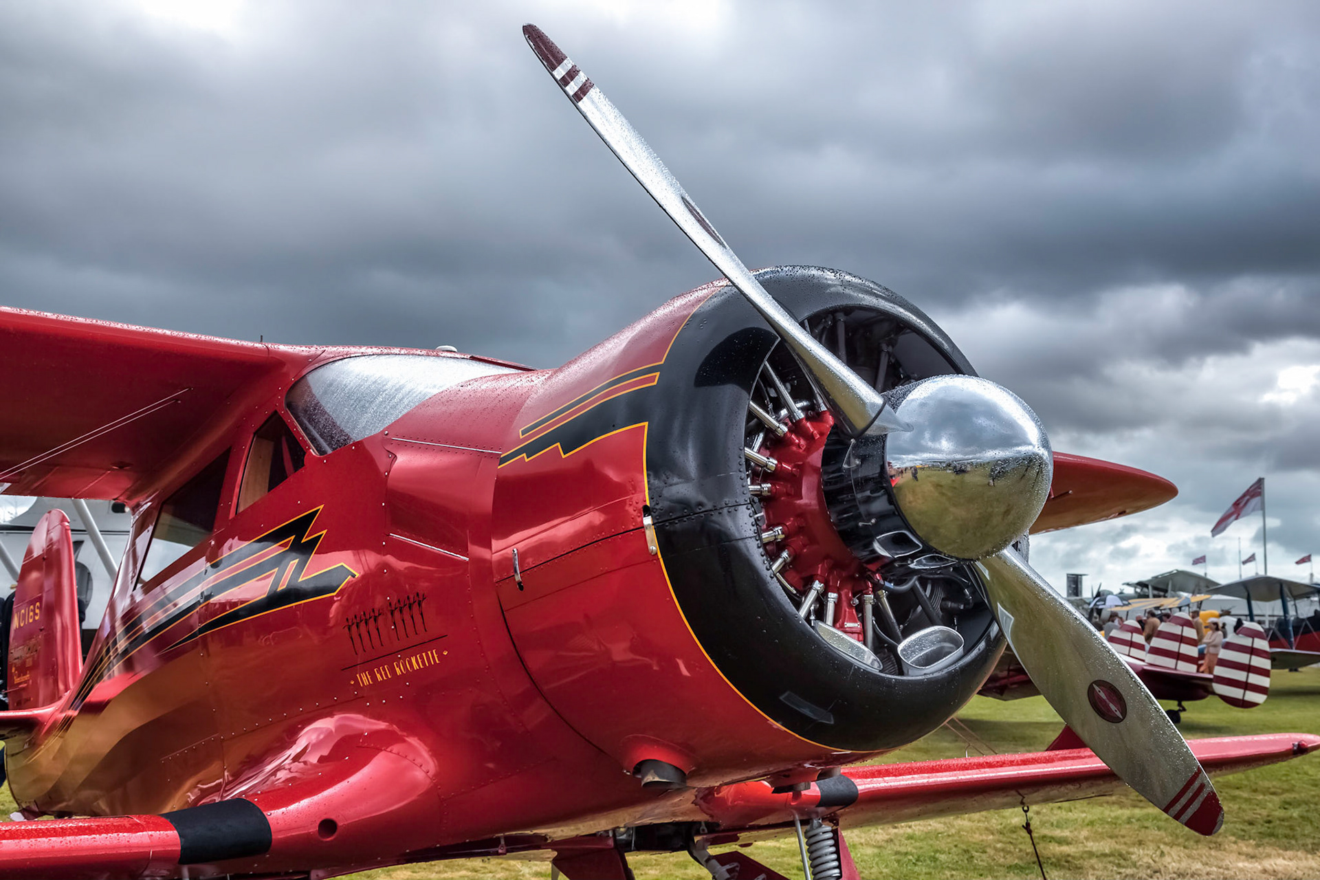 The Red Rockette at Goodwood Revival
