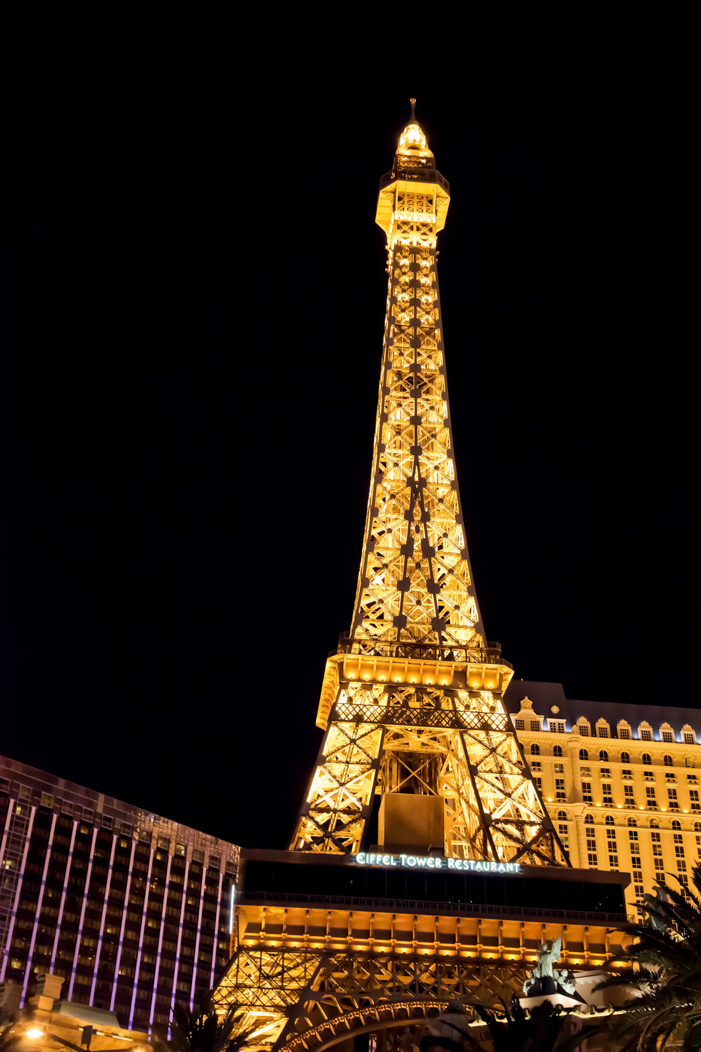 Eiffel Tower Replica at the Paris Hotel Las Vegas