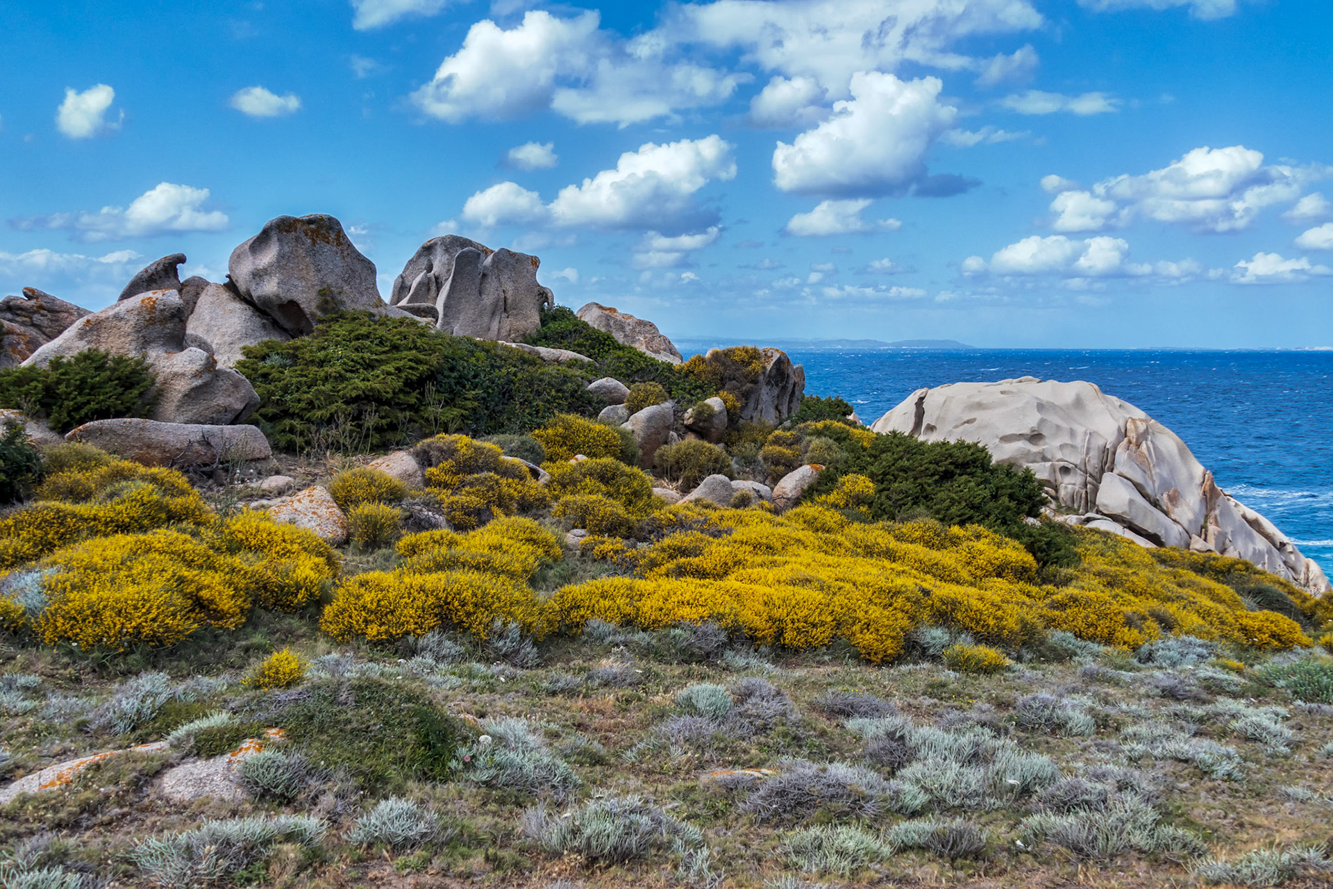 The Coastline at Capo Testa Sardinia