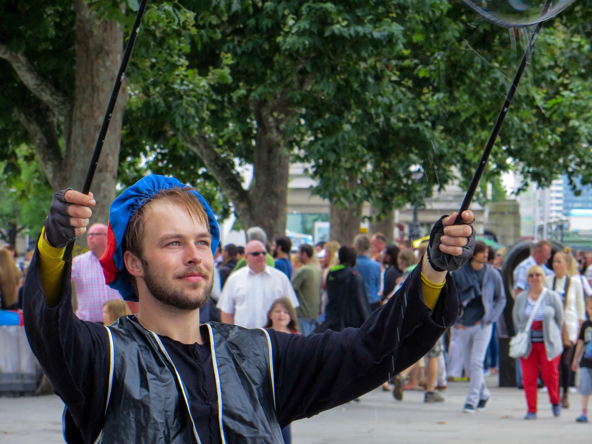 Bubblemaker on the Southbank