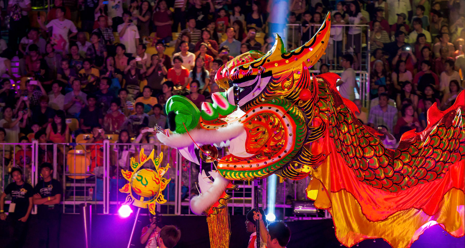 Chingay Festival 2012 in Singapore