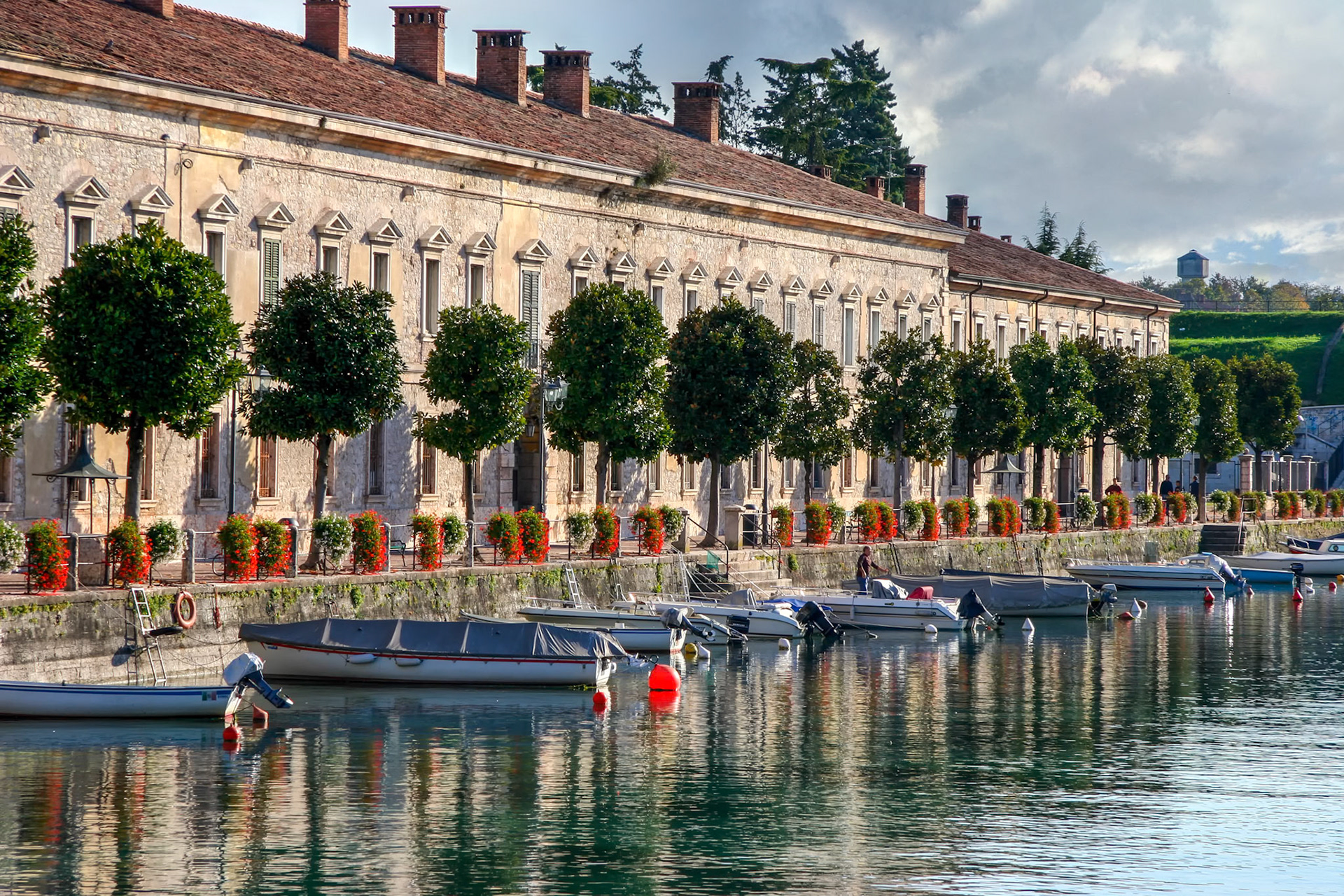 Row of Houses in Desenzano del Garda