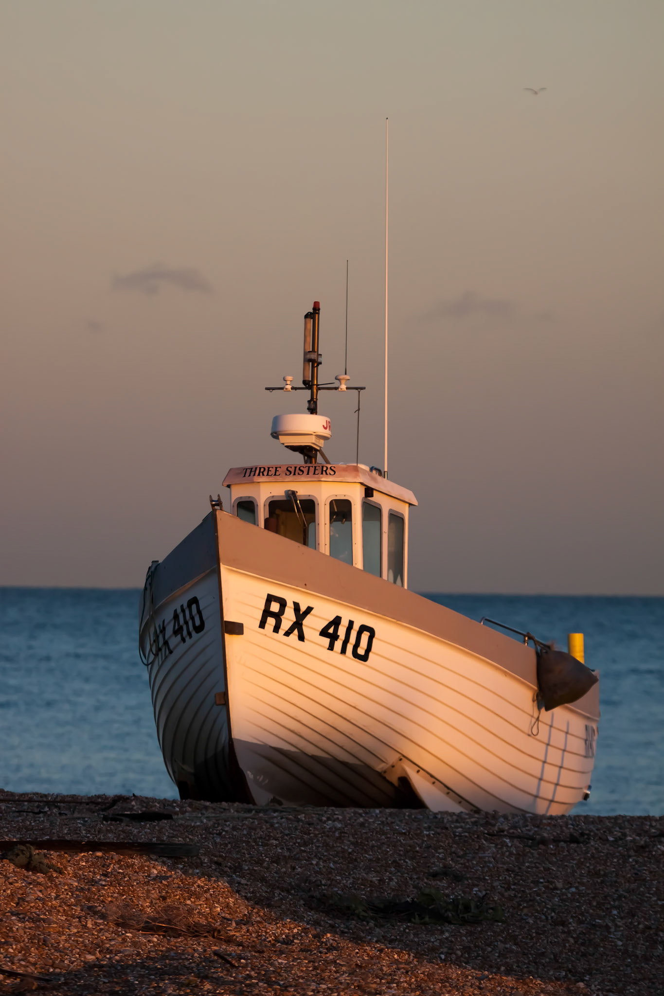 Fishing Boat on Dungeness beach