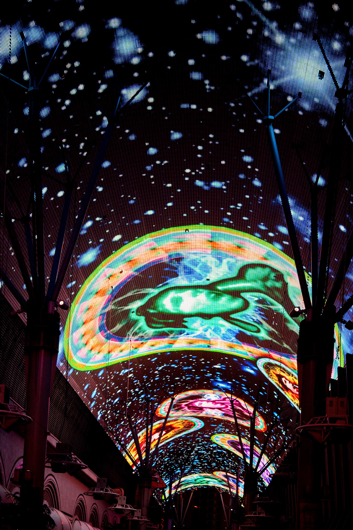 The Fremont Light Experience in Las Vegas