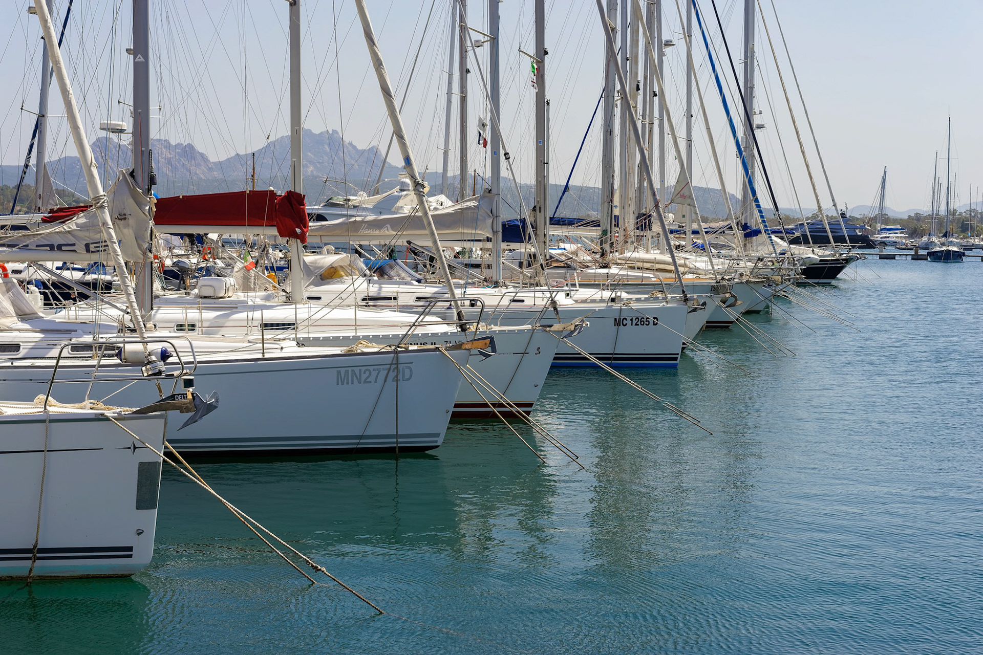 Marina at Cannigione Sardinia