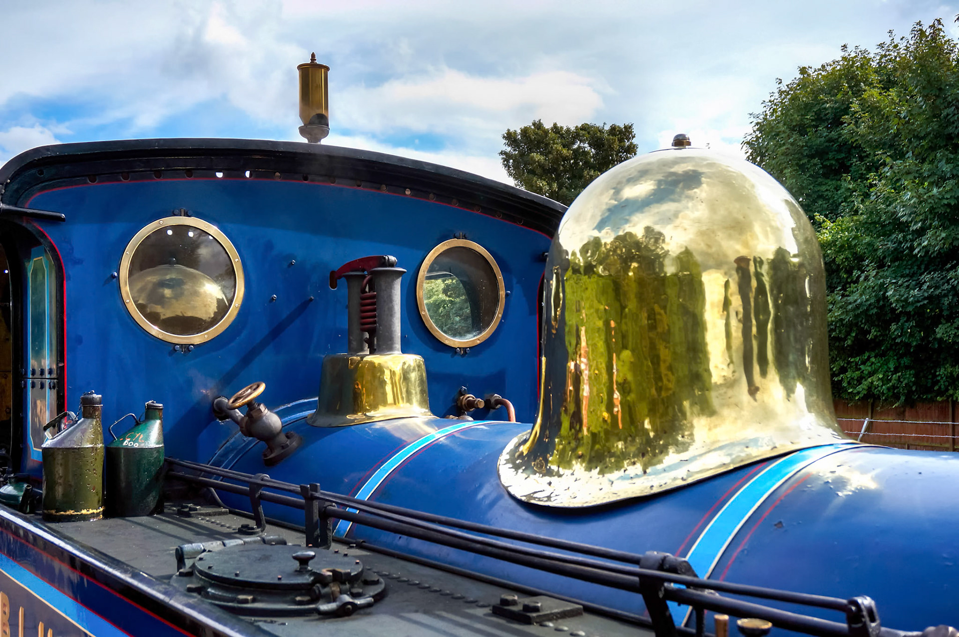 Bluebell Steam Engine in East Grinstead
