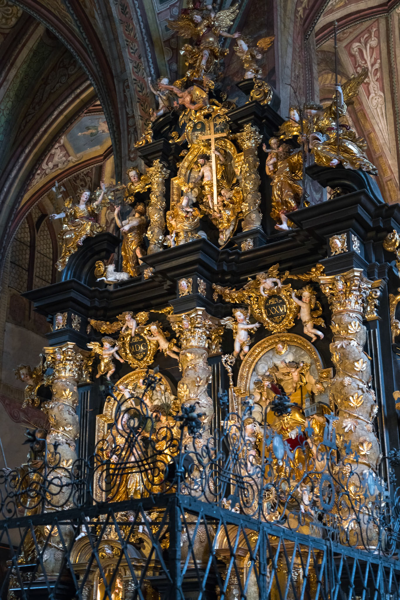 Interior View of St. Wolfgang Parish and Pilgrimage Church
