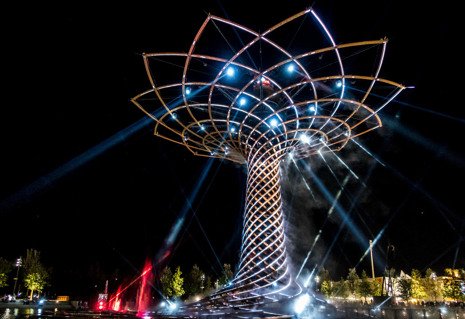 Tree of Life at Expo in Milan Italy