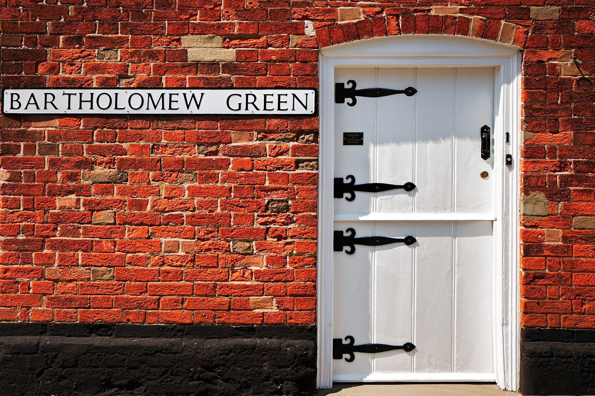 Old Door in Bartholomew Green Southwold Suffolk