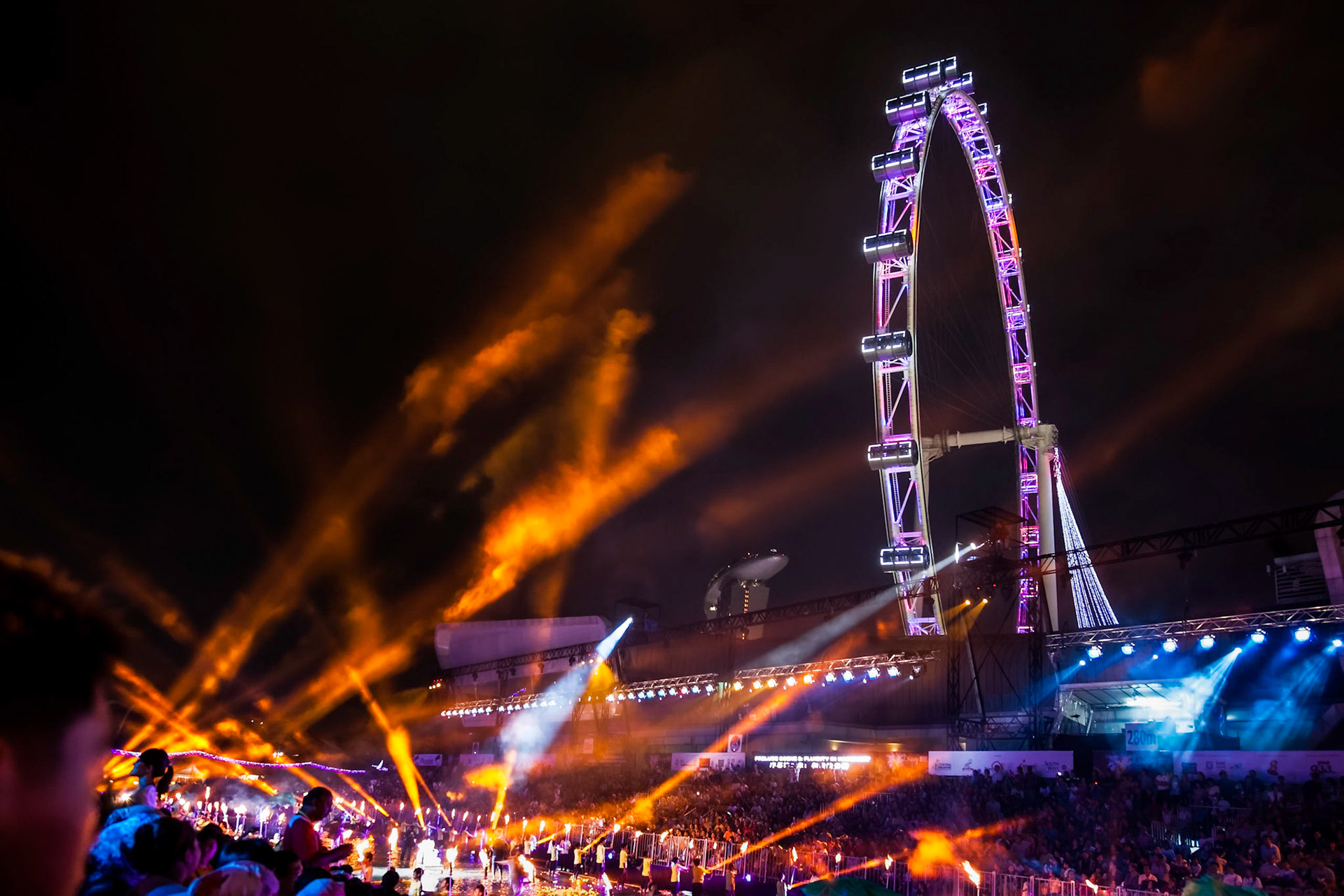 Chingay Festival 2012 in Singapore