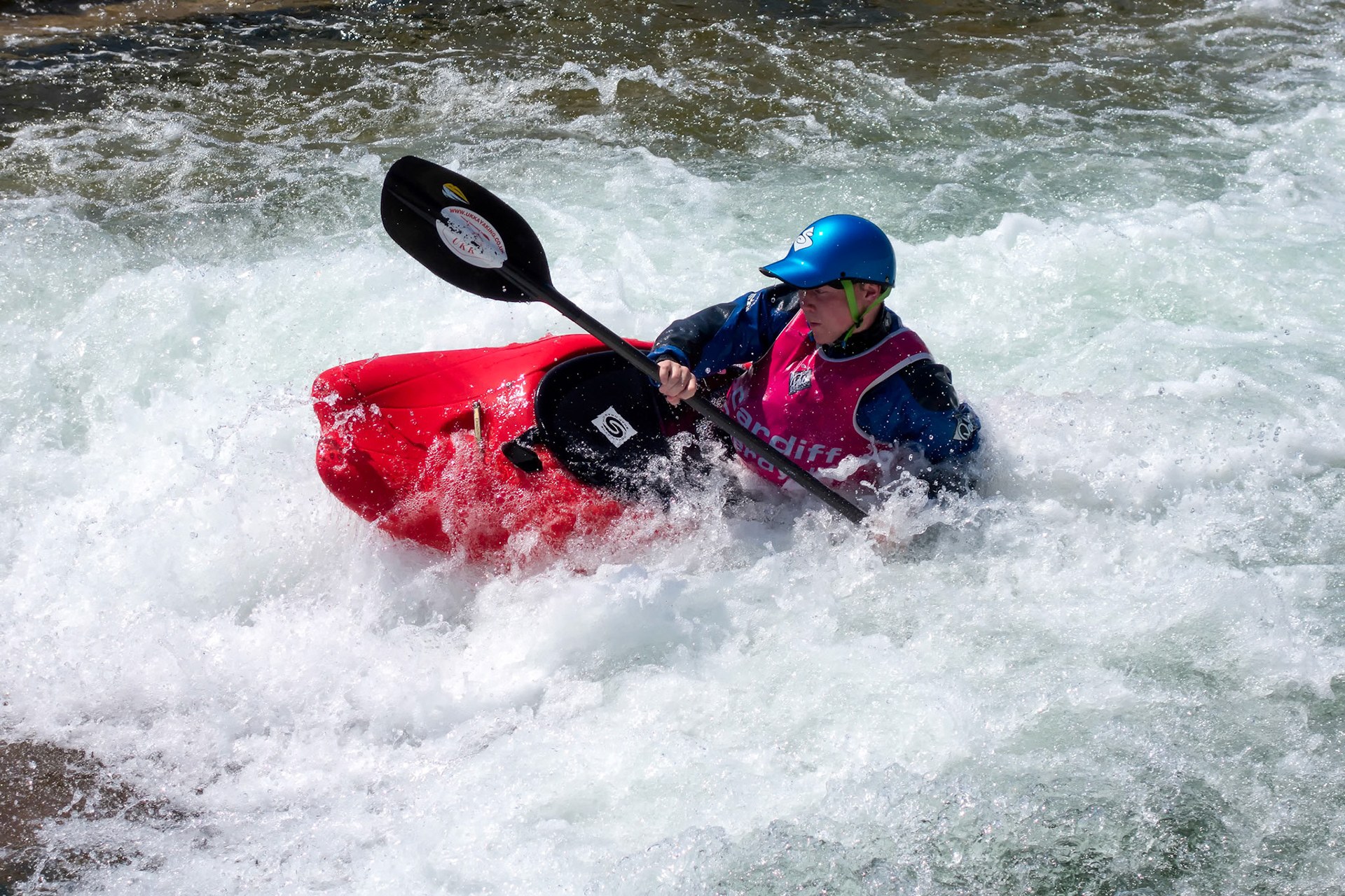 Water Sports at the Cardiff International White Water Centre