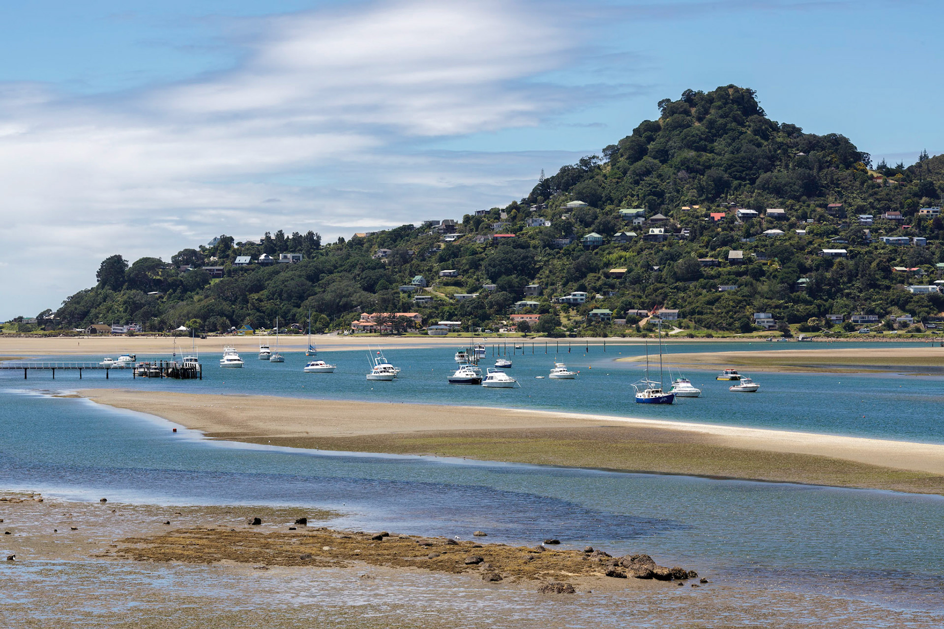 Tairua Inlet in New Zealand