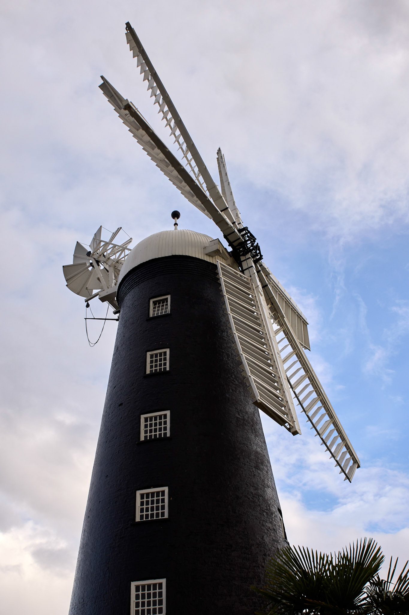 Waltham, Lincolnshire, UK,  September 22. View of the Windmill at Waltham, Lincolnshire on September 22, 2023
