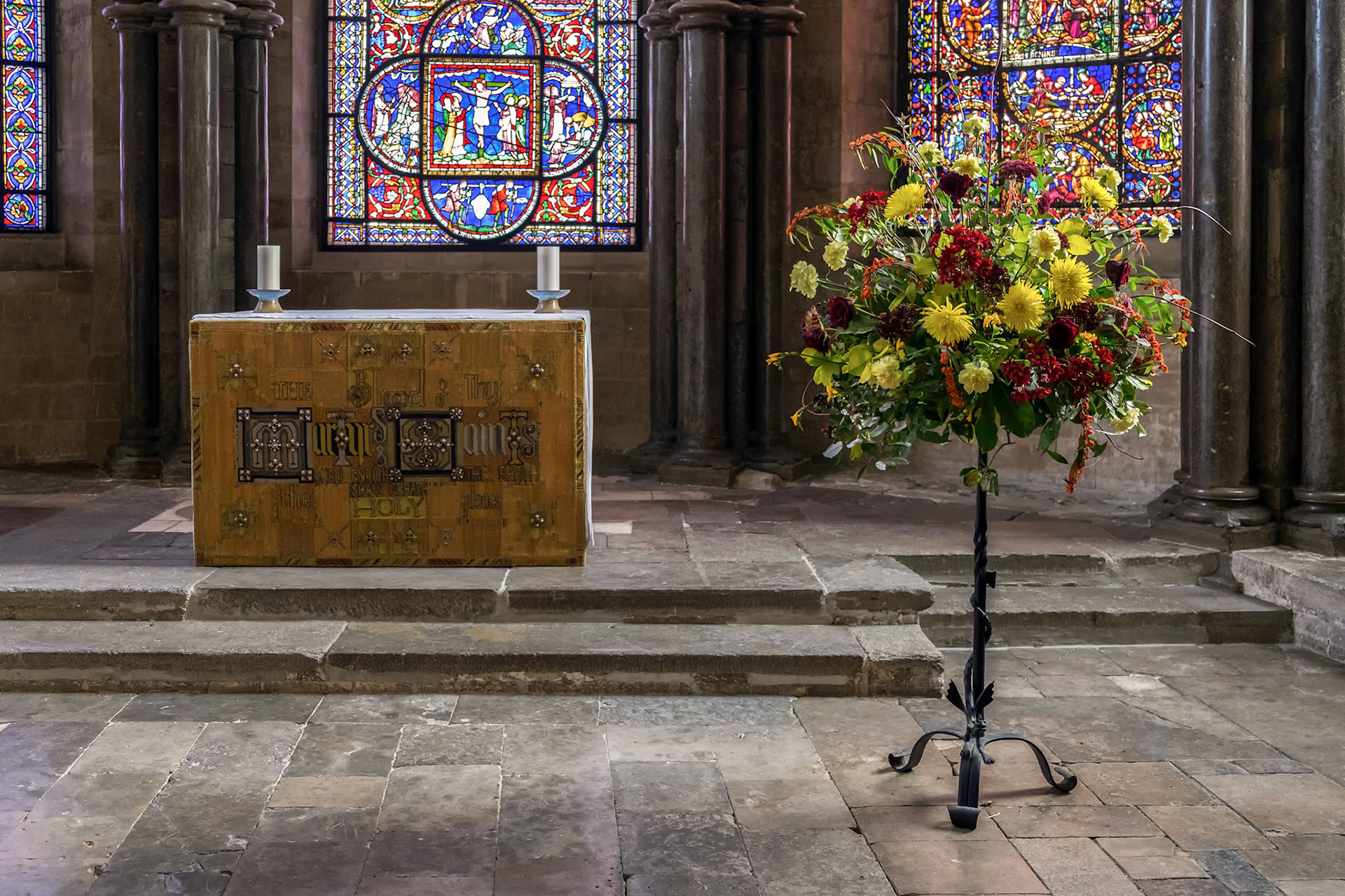 The Chapel of Saints and Martyrs of our Time in Canterbury Cathedral