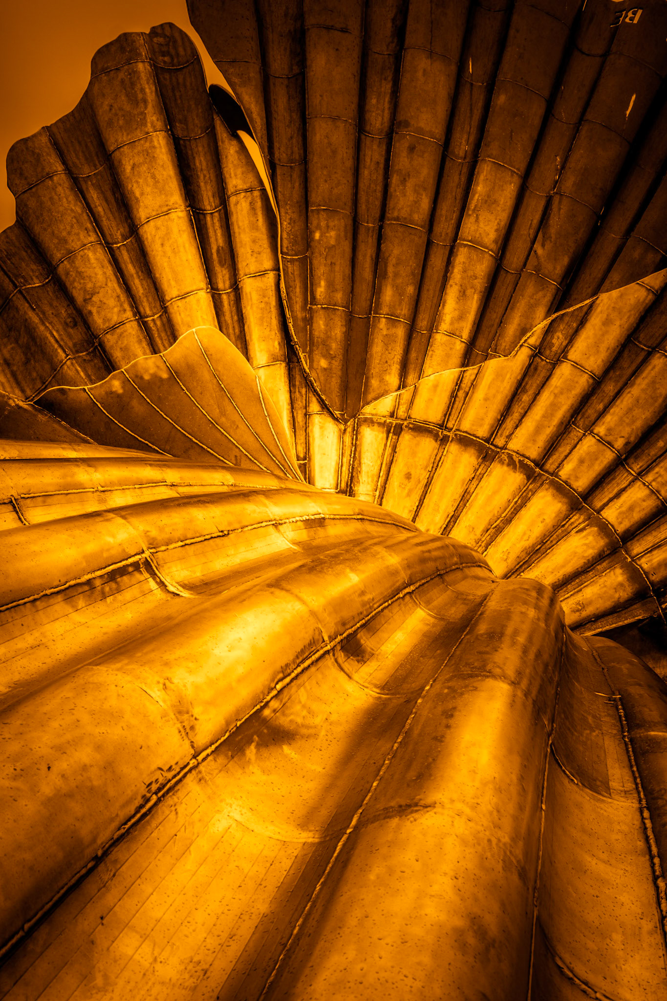 Maggi Hambling The Scallop 2003 Sculpture on the Beach at Aldeburgh