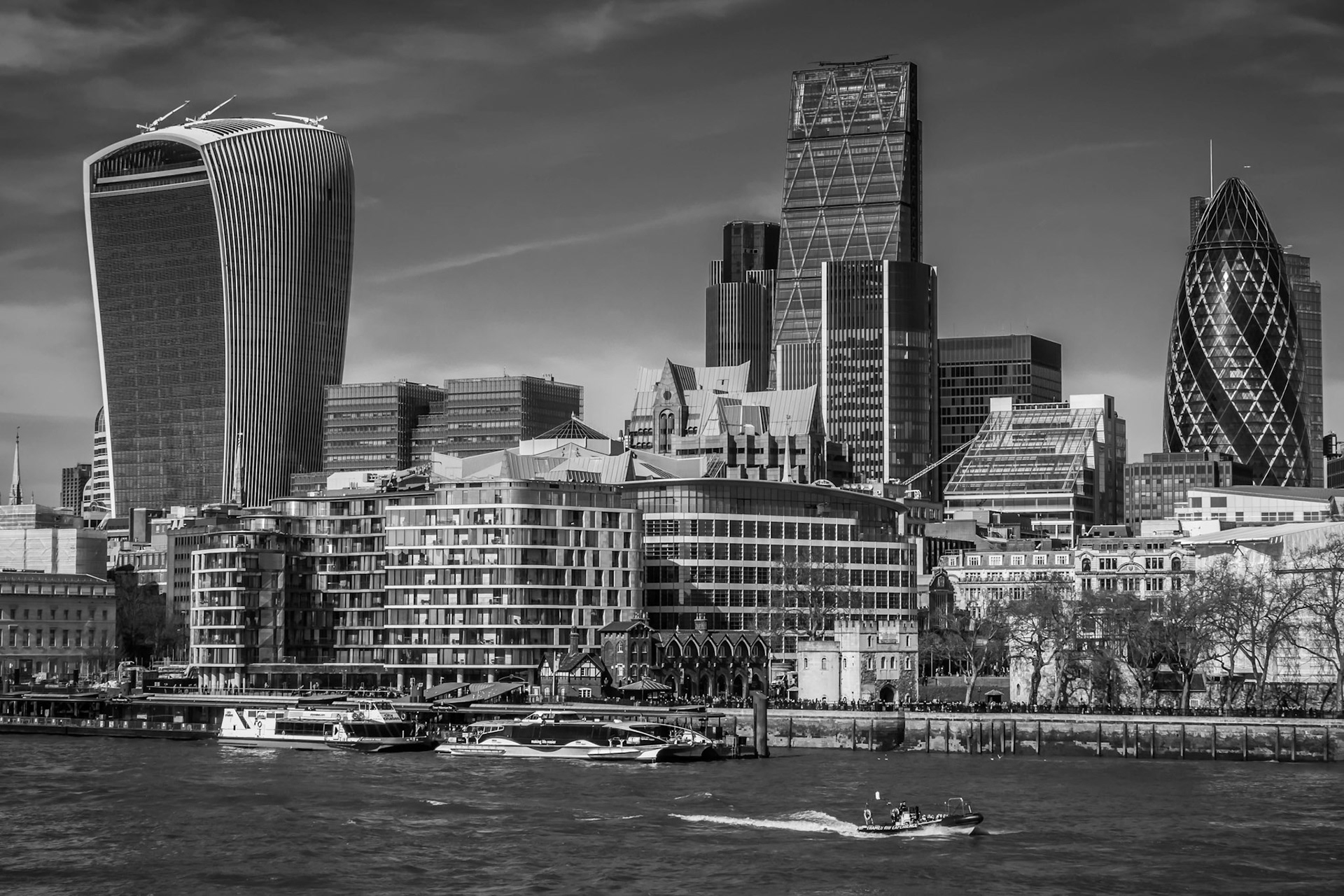 View of the London Skyline