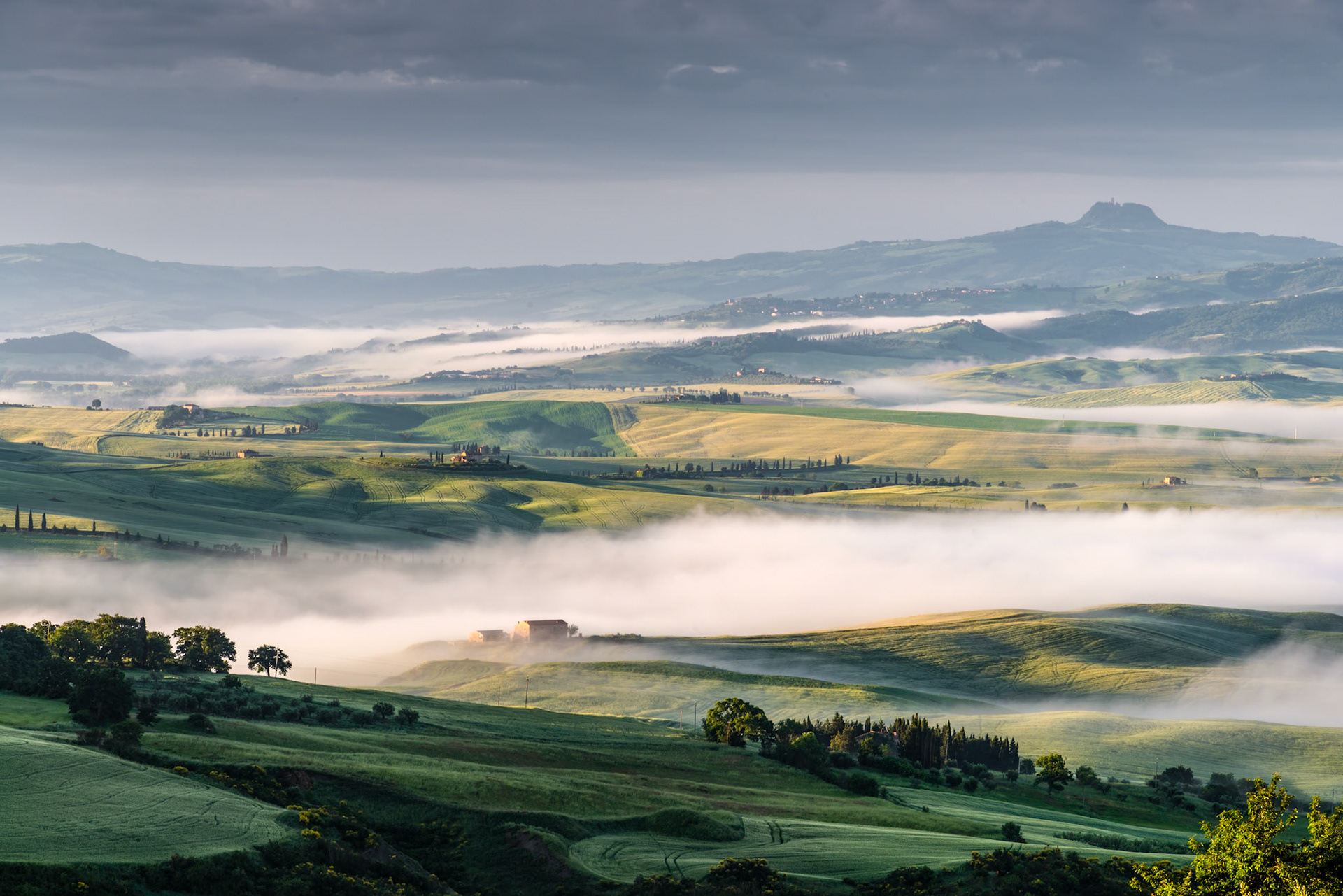 Sunrise over Val d'Orcia