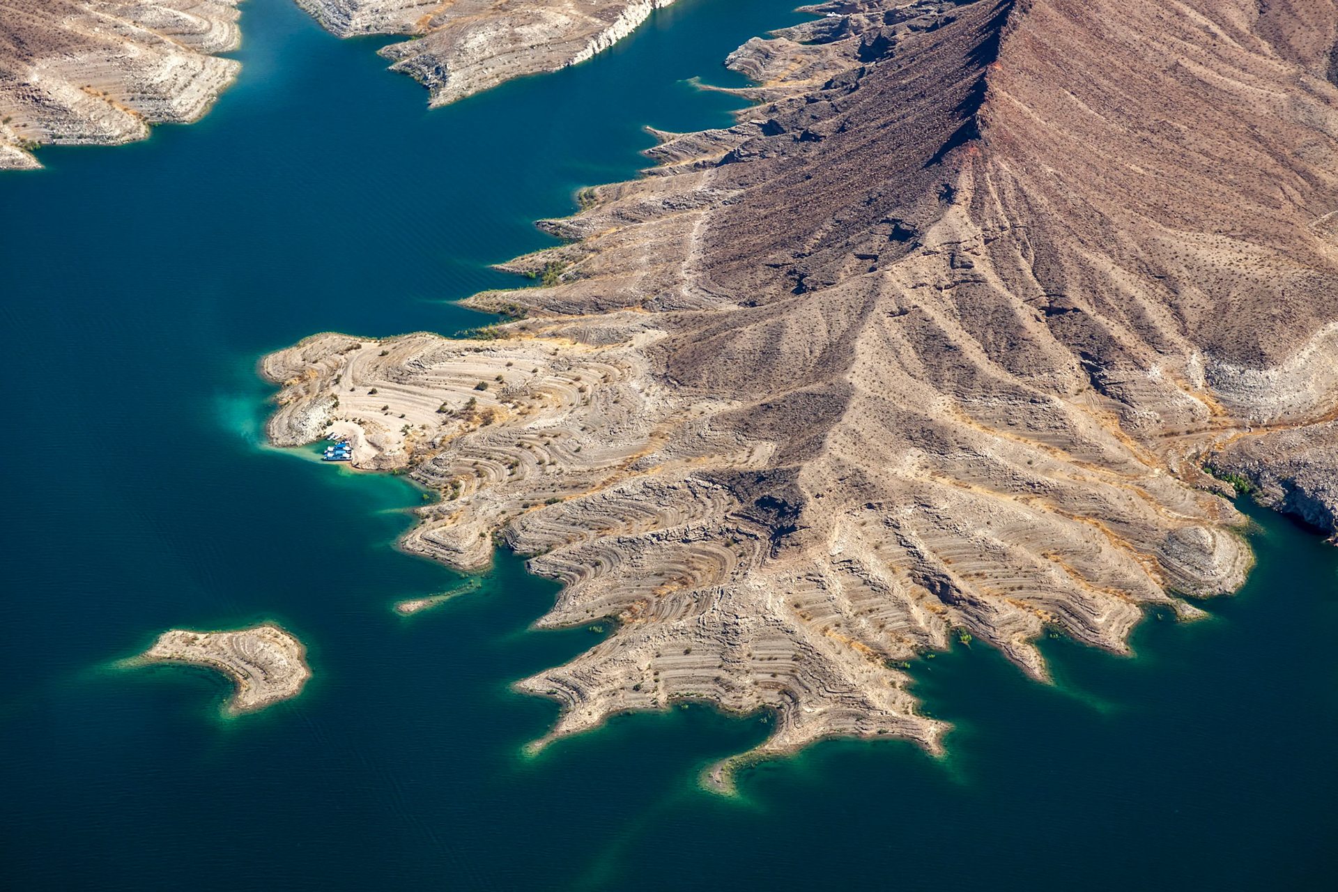 Aerial View of Lake Mead