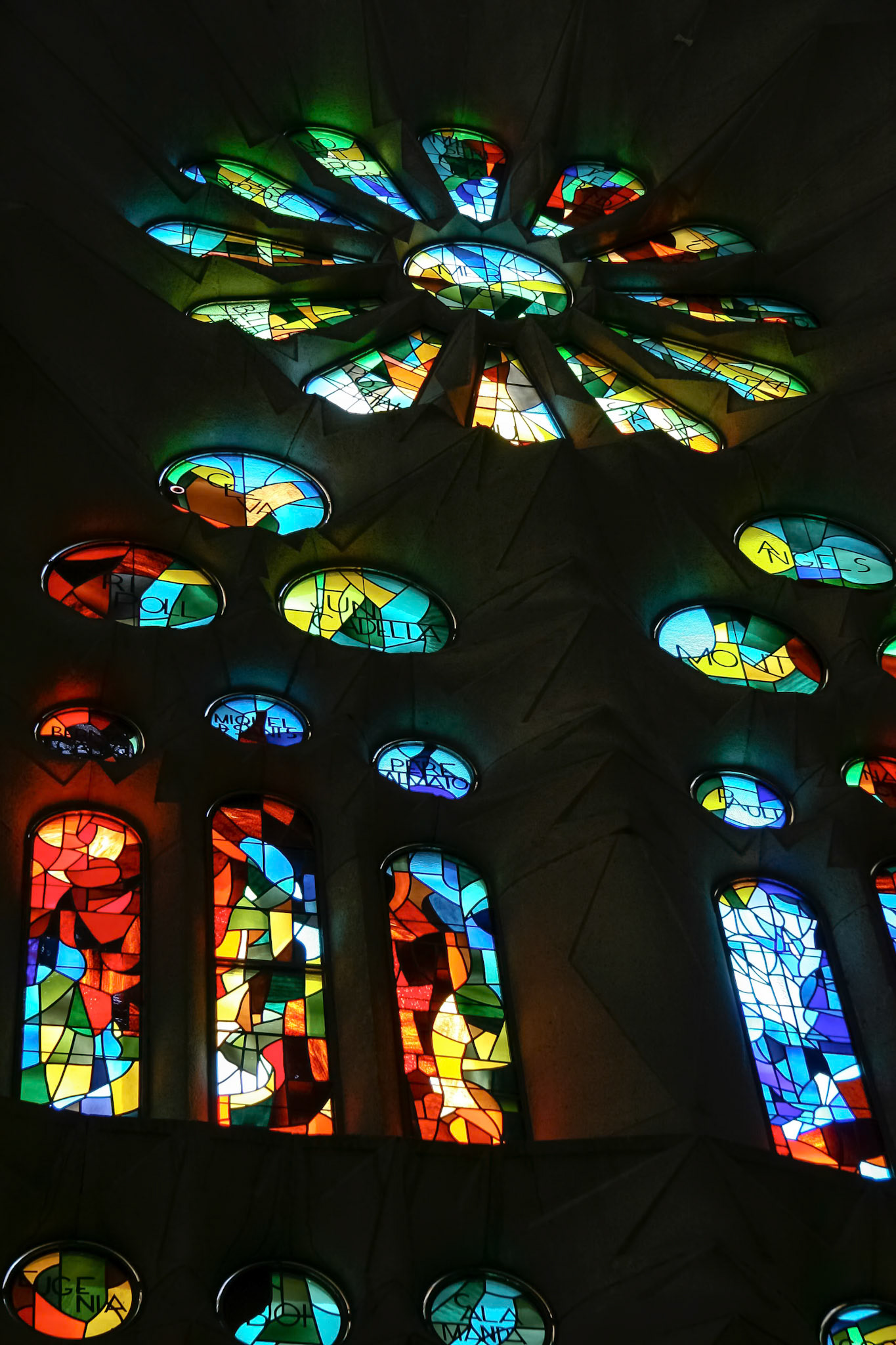 Stained Glass La Sagrada Familia