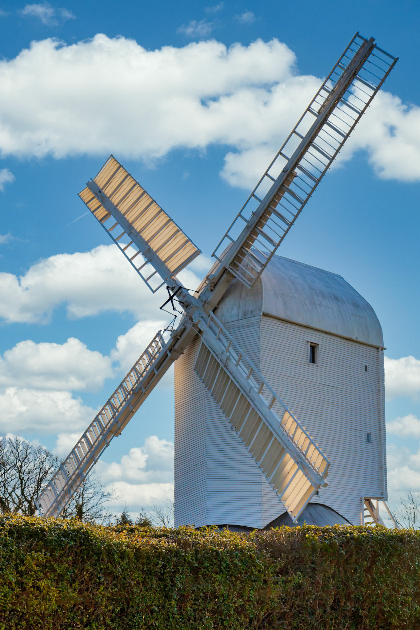 Jill Windmill on a Winter's Day in Clayton