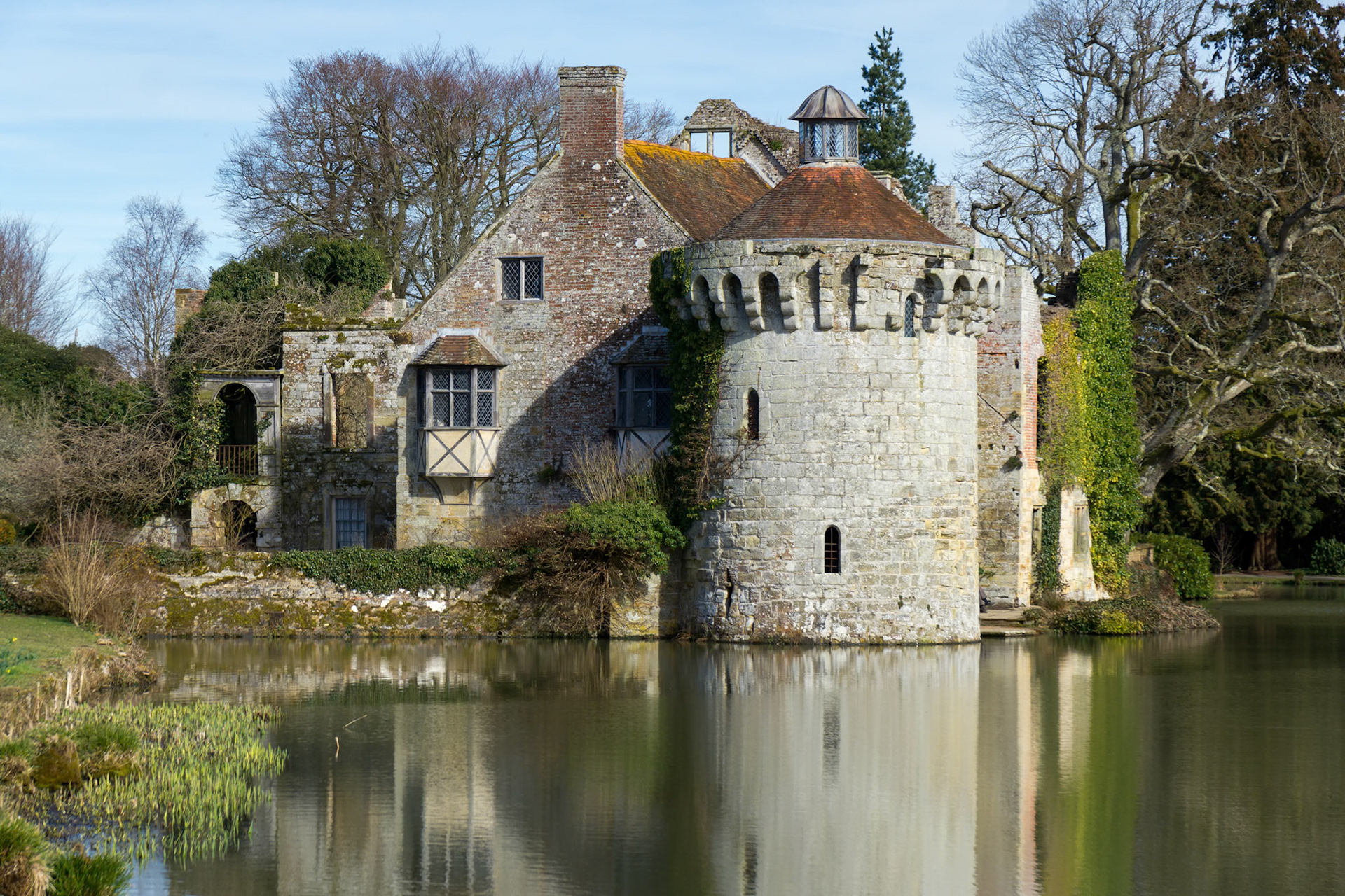 View of a Building on the Scotney Castle Estate