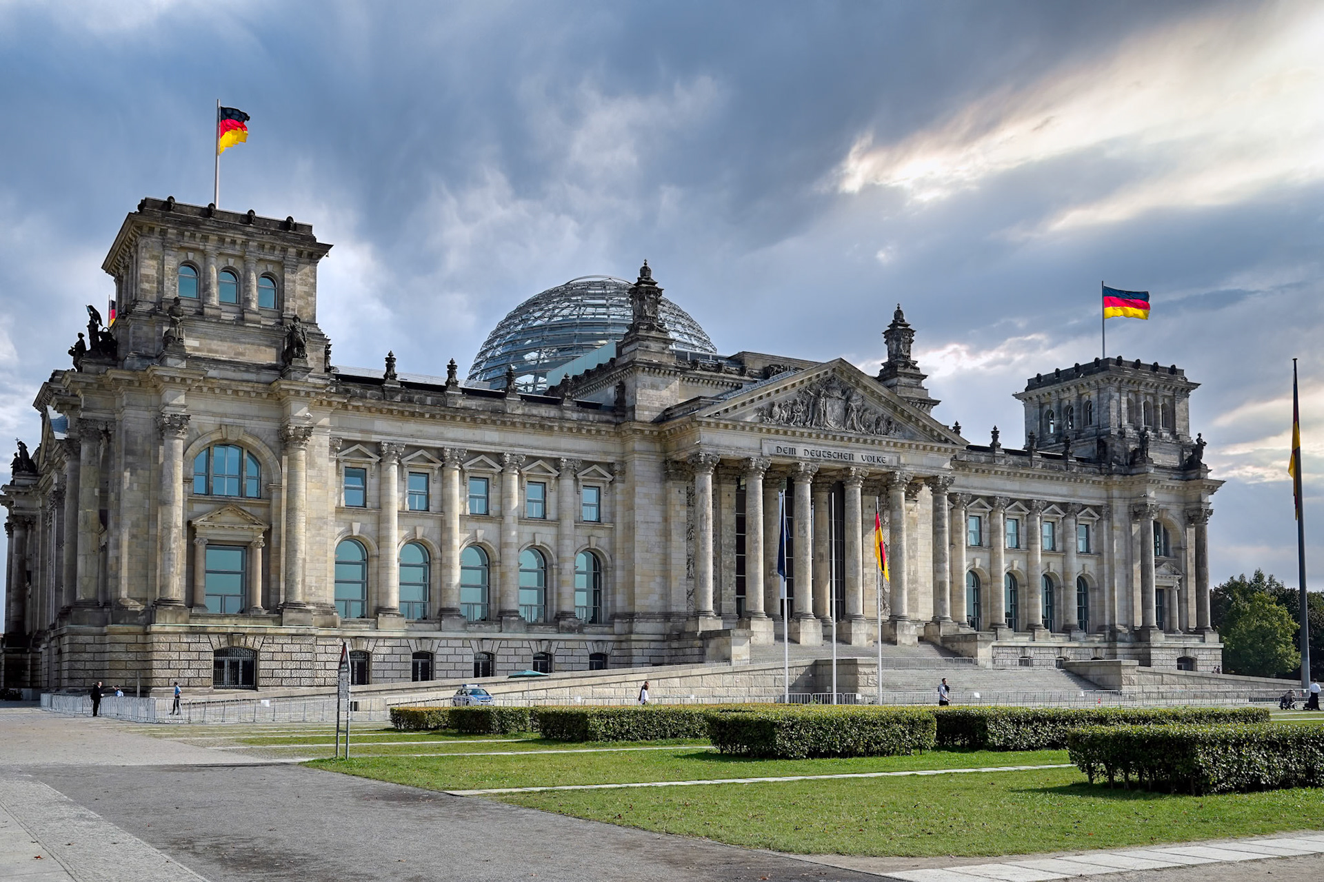 The Reichstag in Berlin