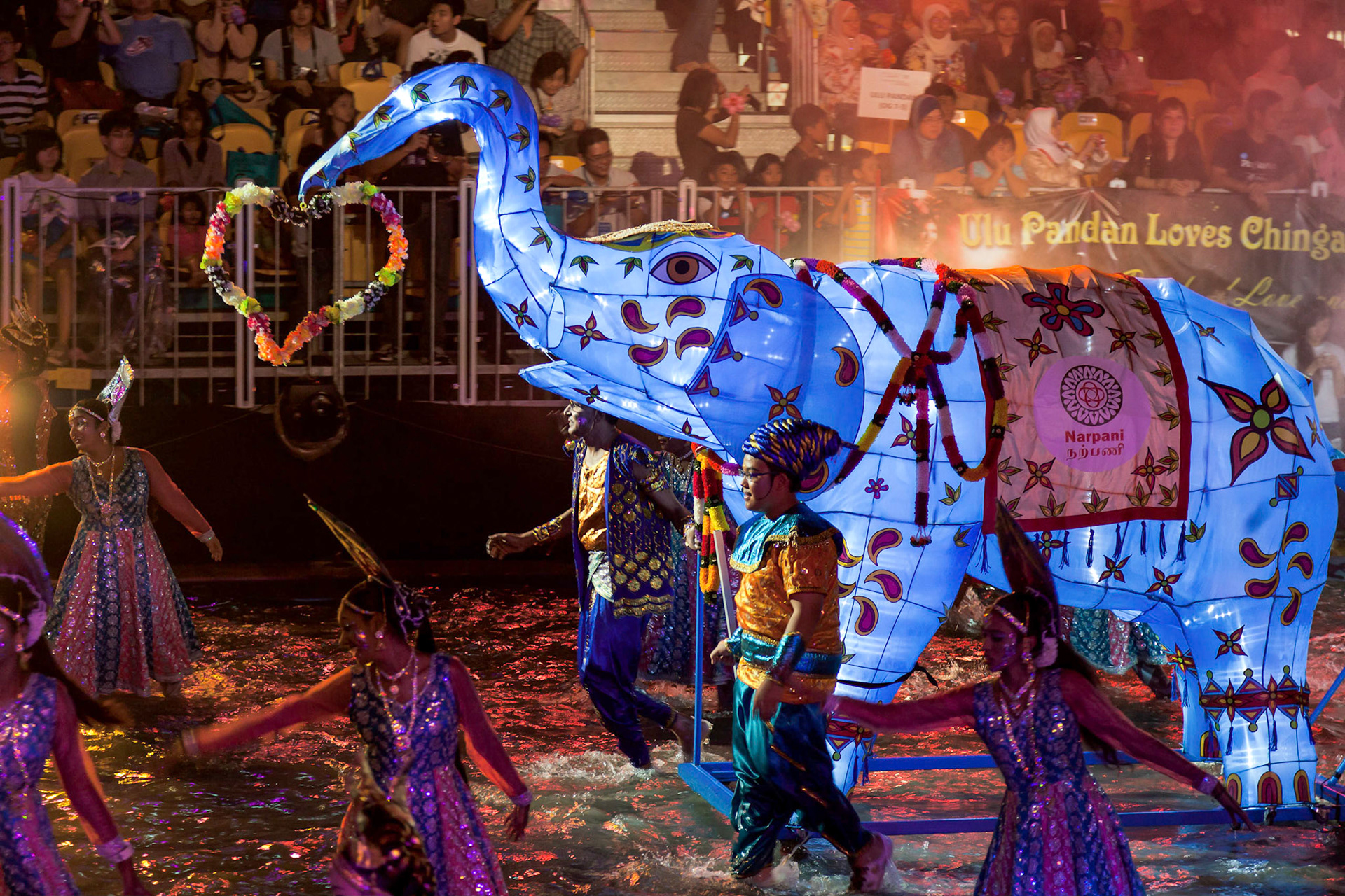 Chingay Festival 2012 in Singapore