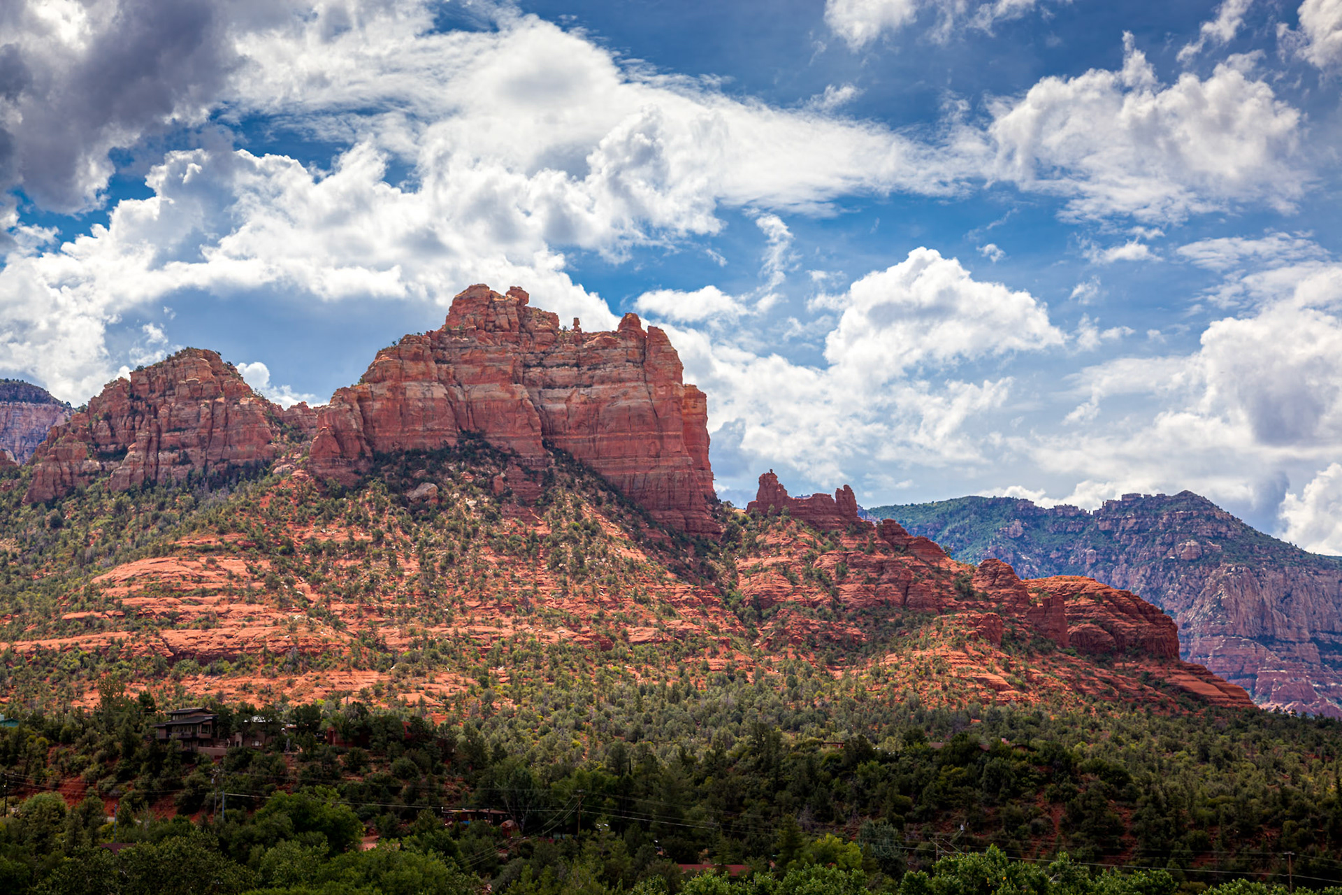 Mountains near Sedona Arizona