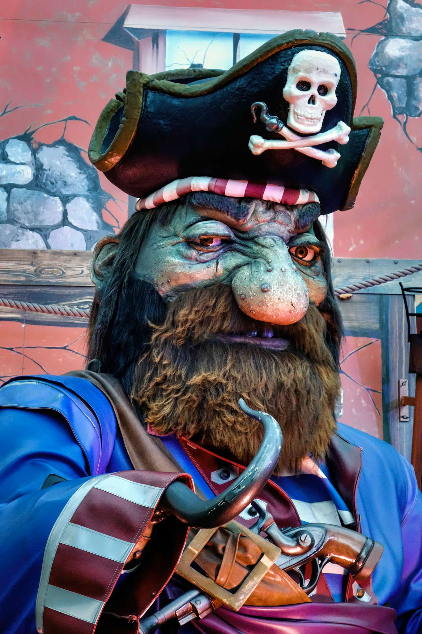 Model Pirate at Winter Wonderland Hyde Park