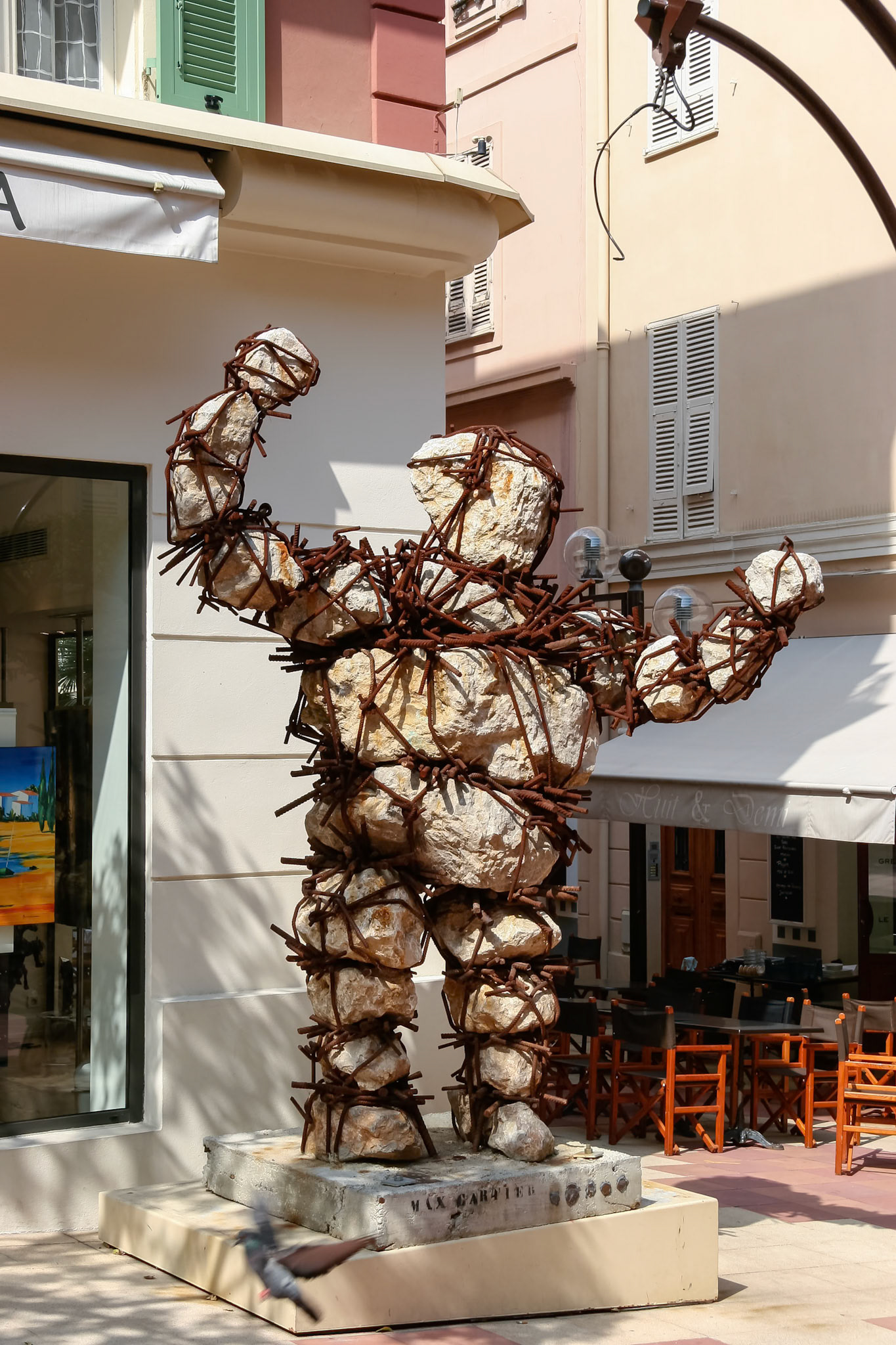 Max Cartier Sculpture in Monte Carlo