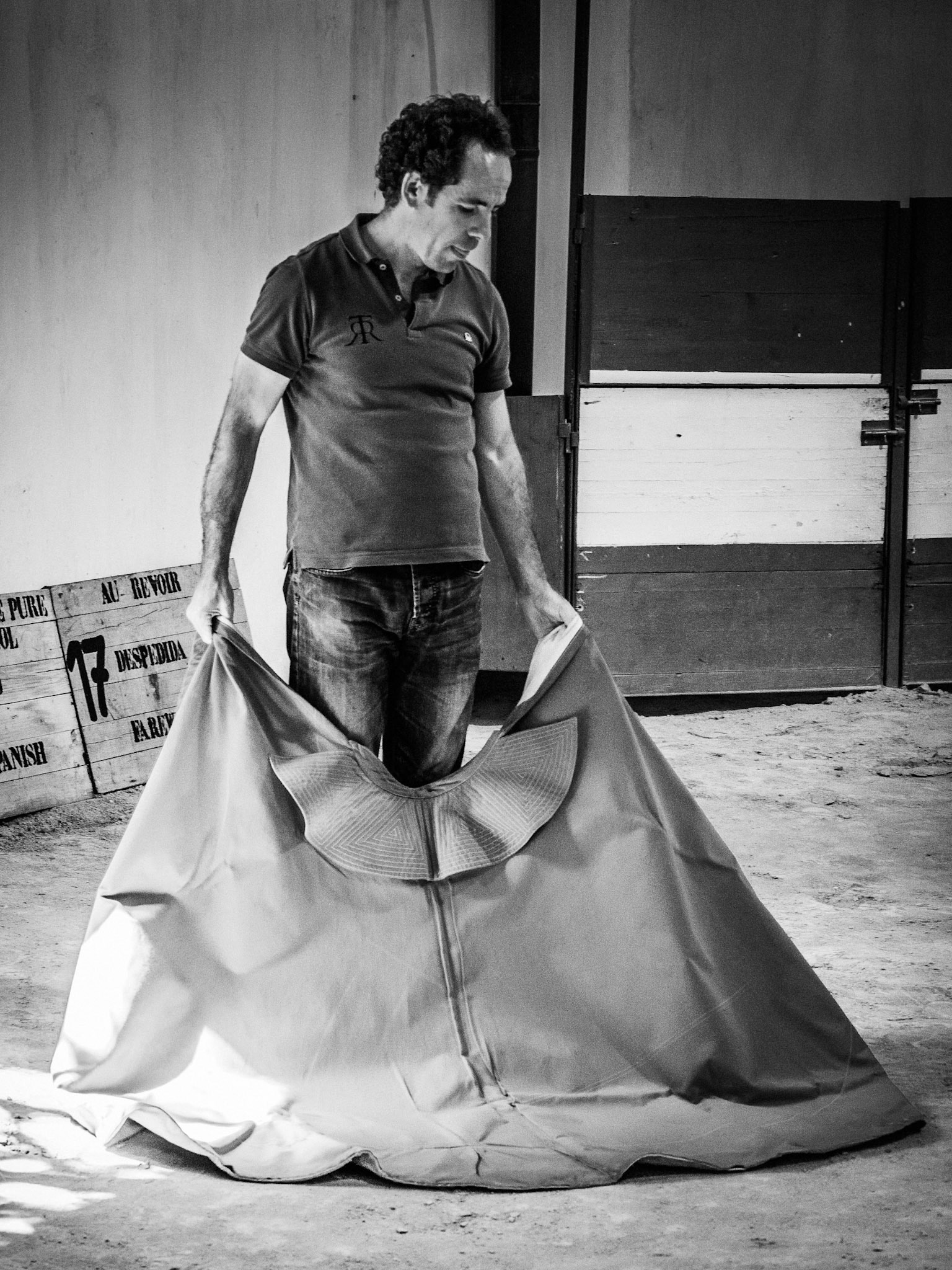 Bullfighter Practising in Ronda