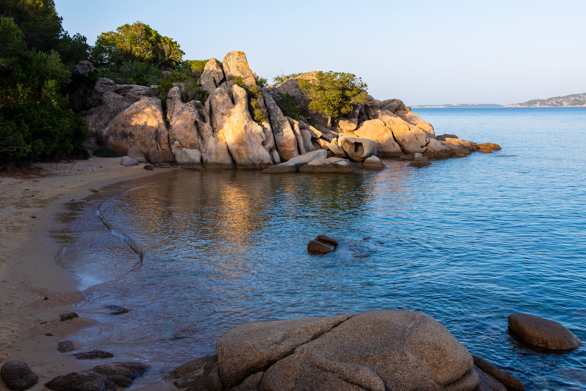 Beach near Tanca Manna Cannigione Sardinia