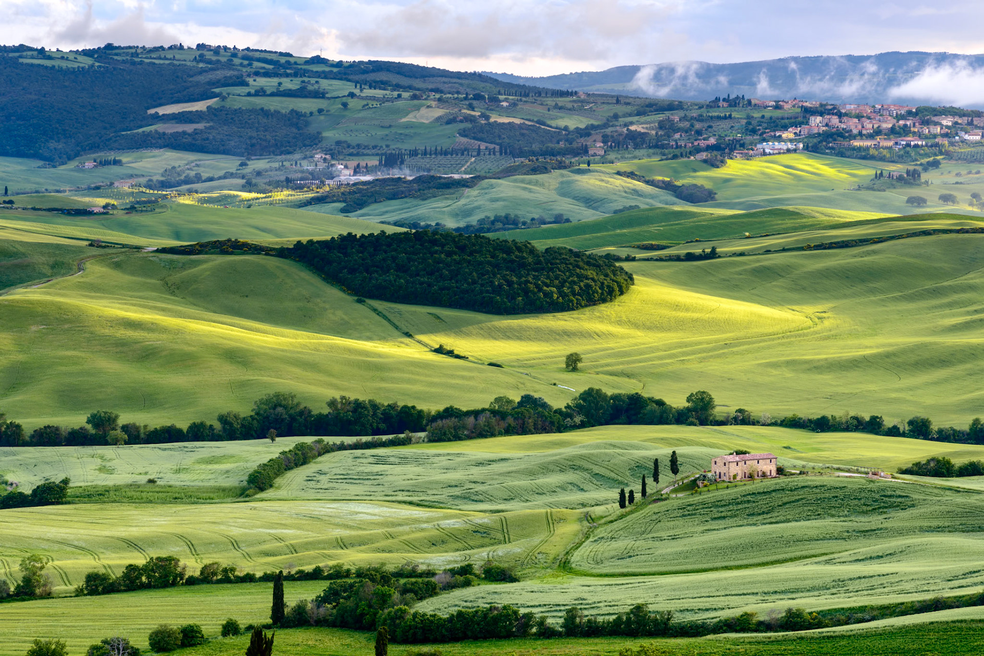 Countryside of Val d'Orcia Tuscany