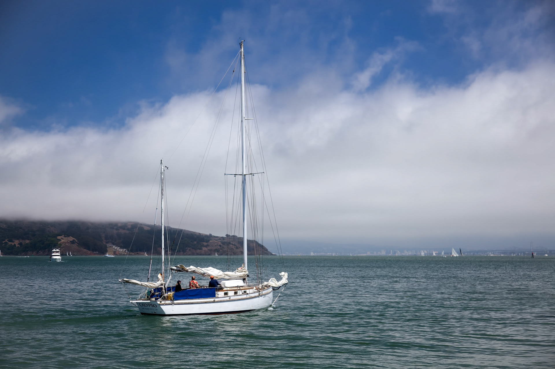 Motoring out of Sausalito