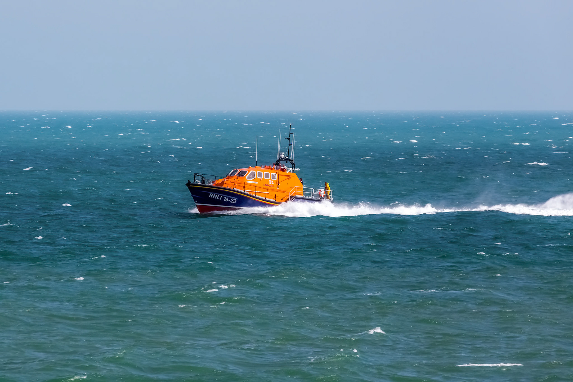RNLI lifeboat Diamond Jubilee at Eastbourne