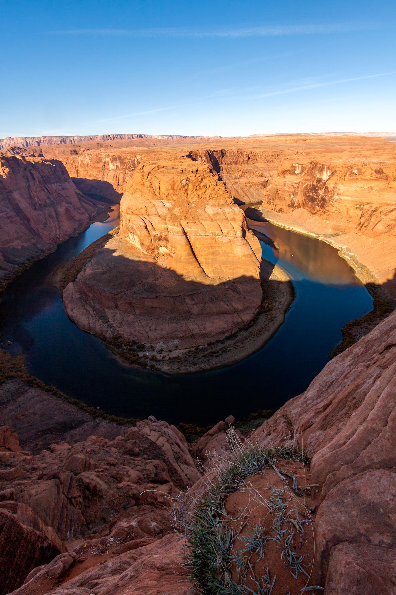 Sunset over Horseshoe Bend in Arizona