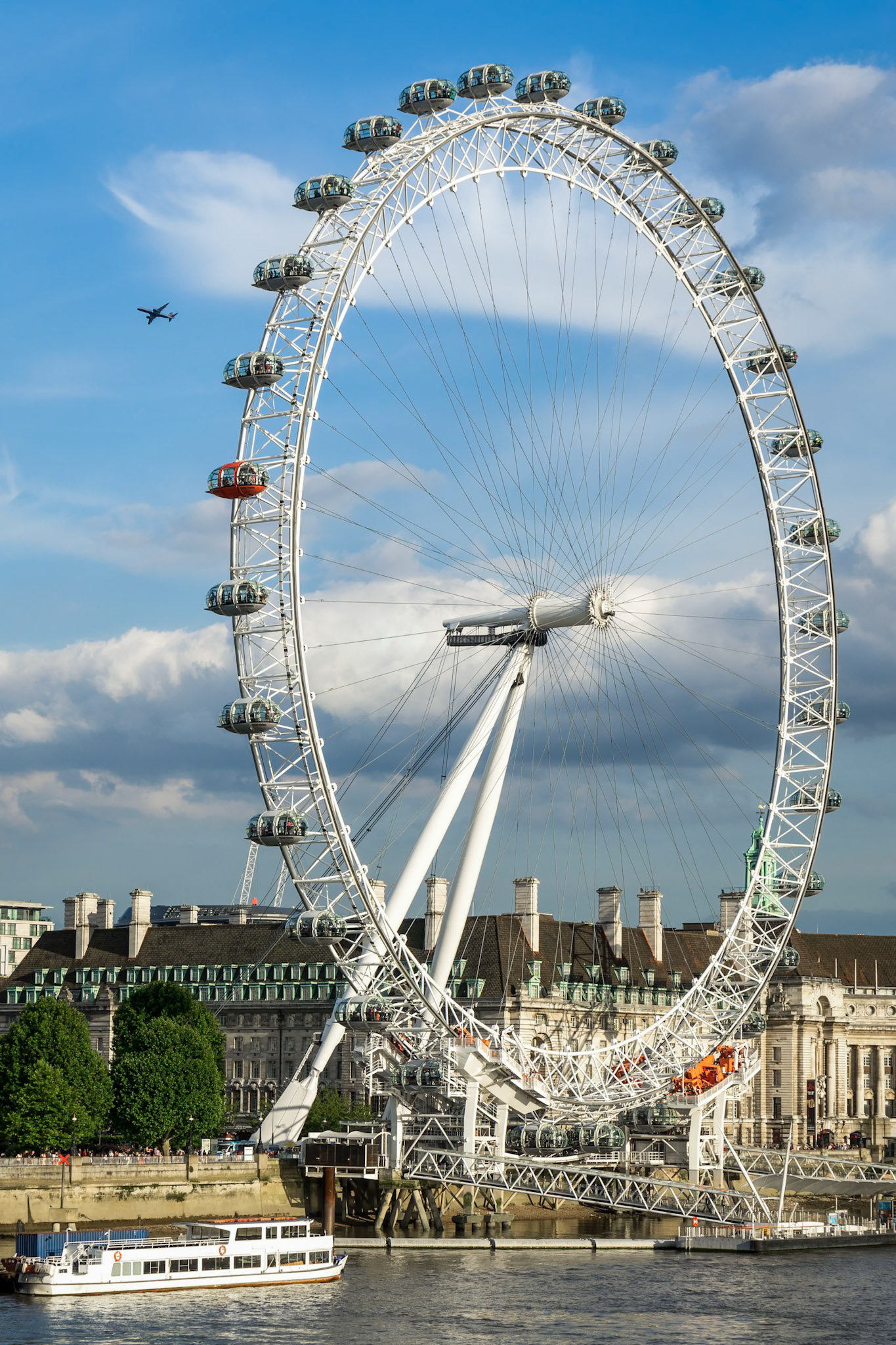 View of the London Eye
