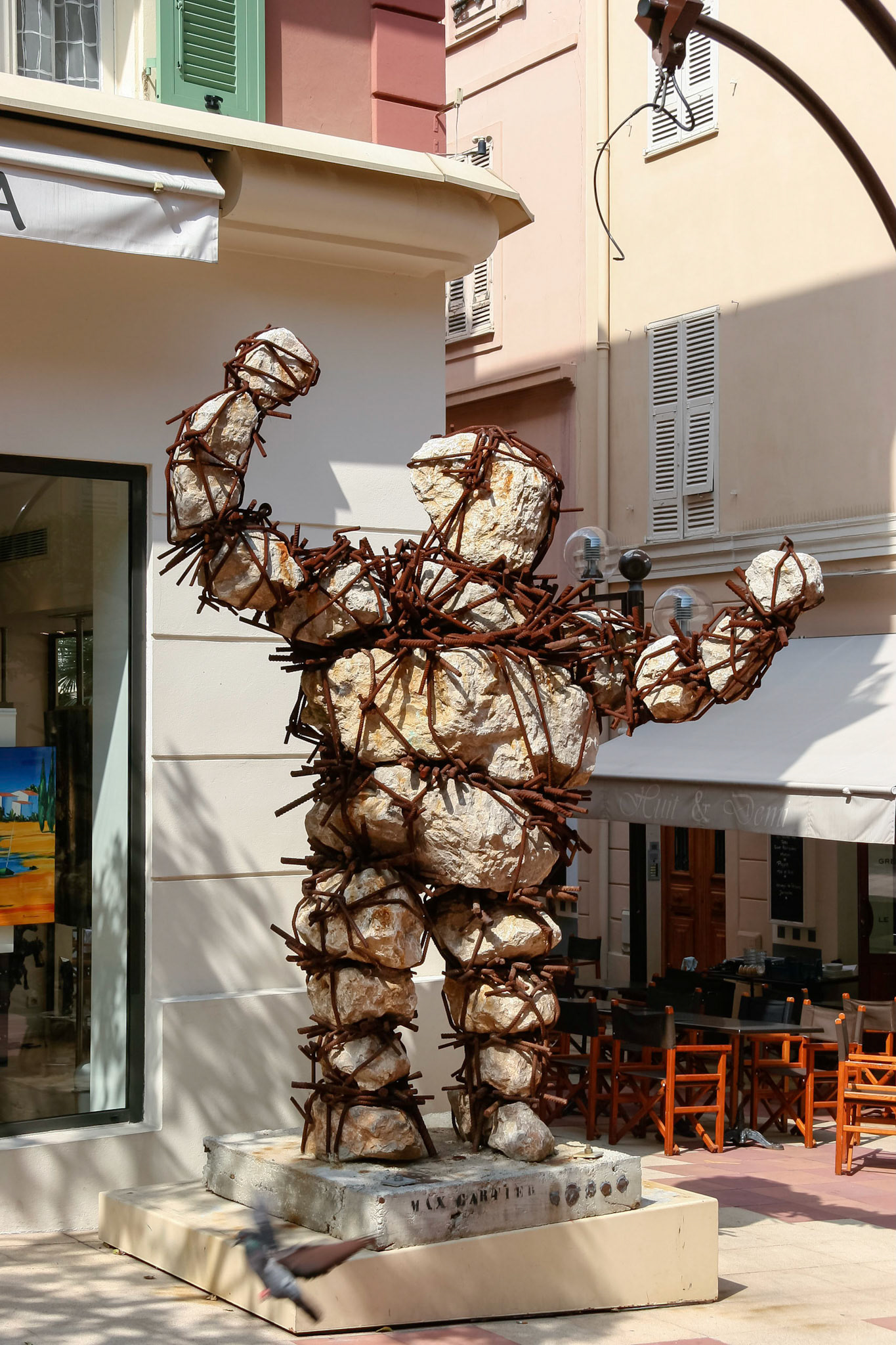 Max Cartier Sculpture in Monte Carlo