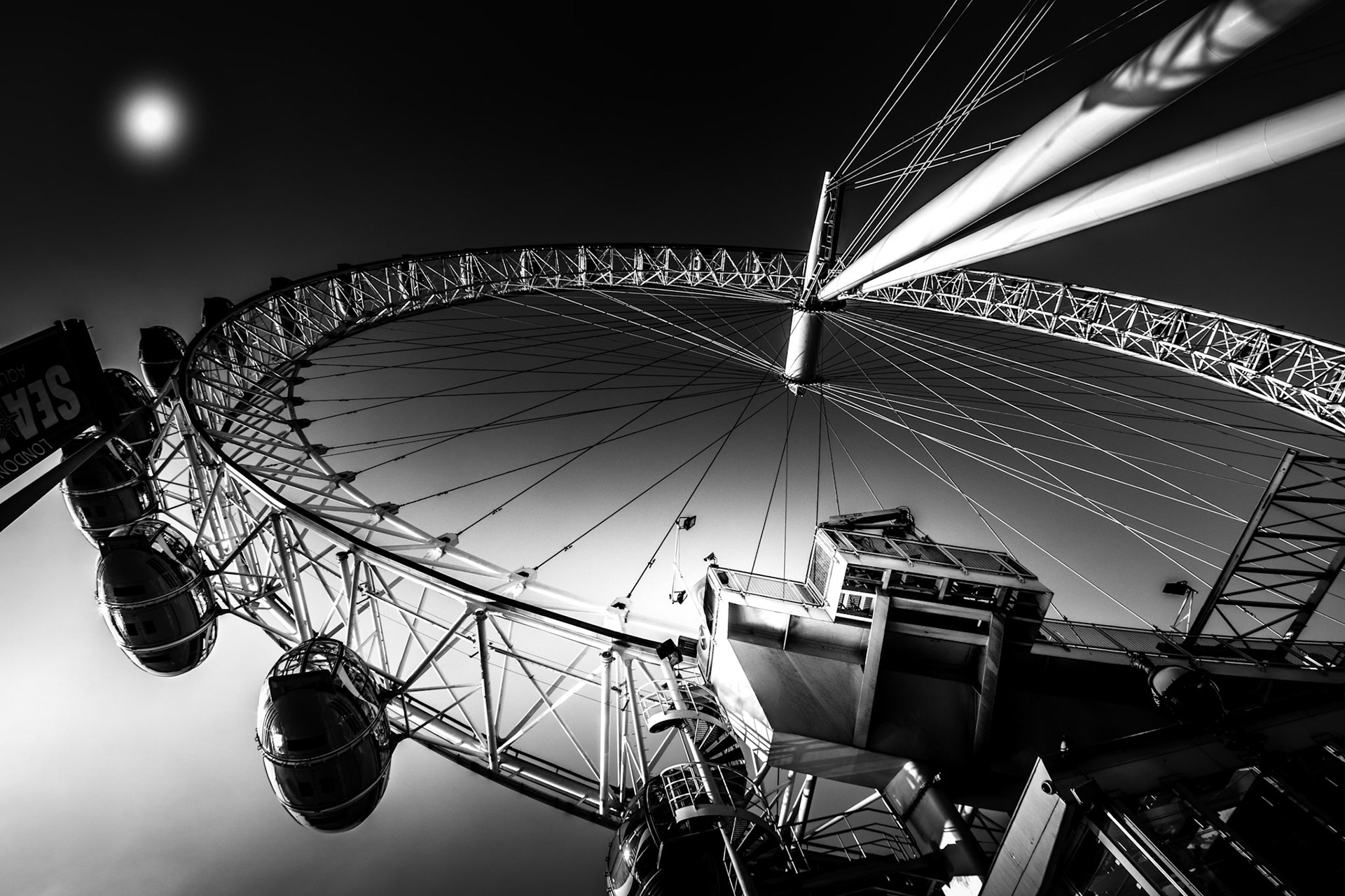 View of the London Eye