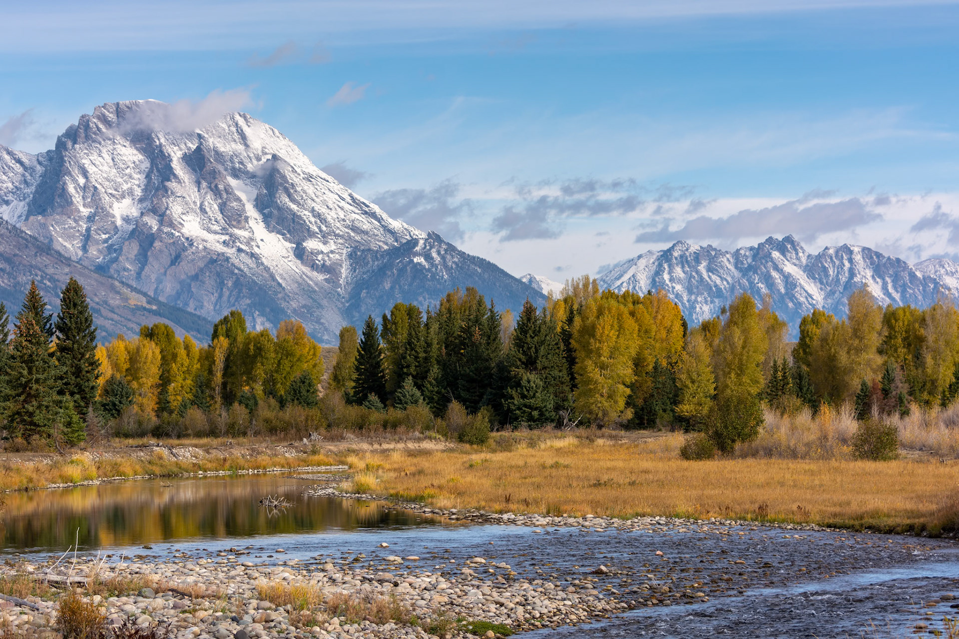 Autumnal Colours in the Grand Teton National Park