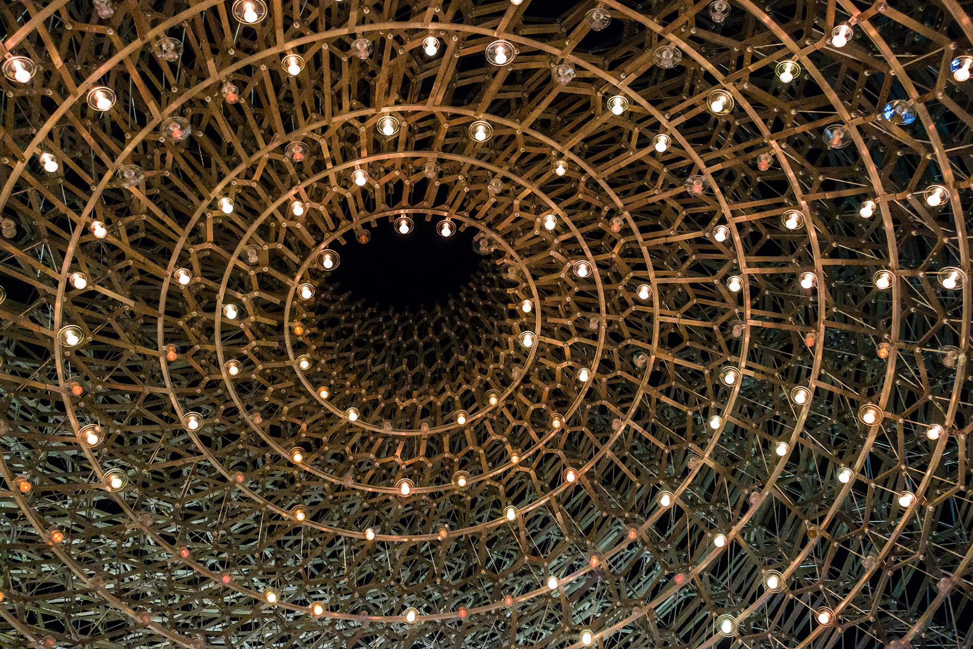 The Hive Exhibit at Expo in Milan Italy