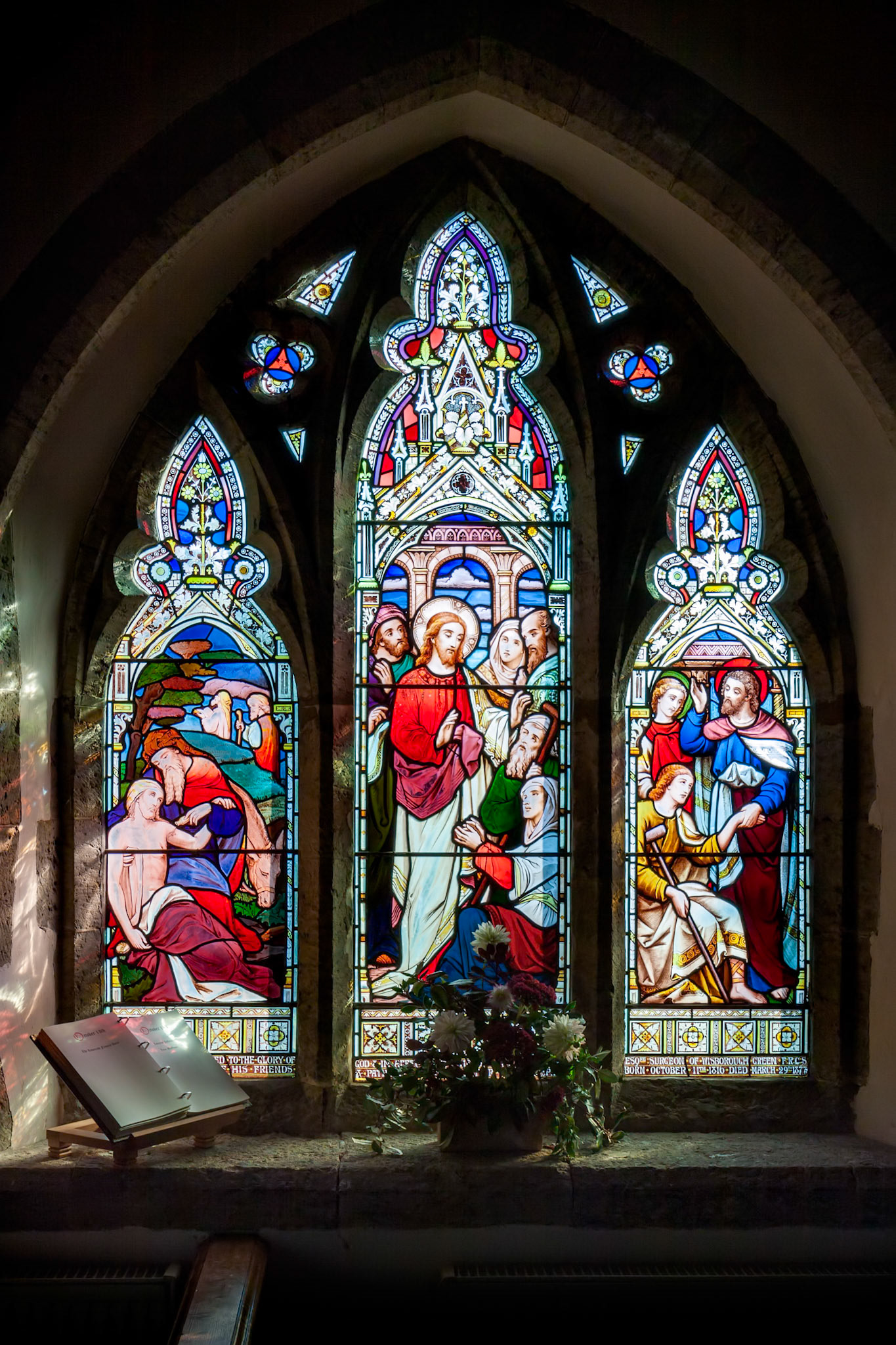Interior View of St Peter ad Vincula Church in Wisborough Green
