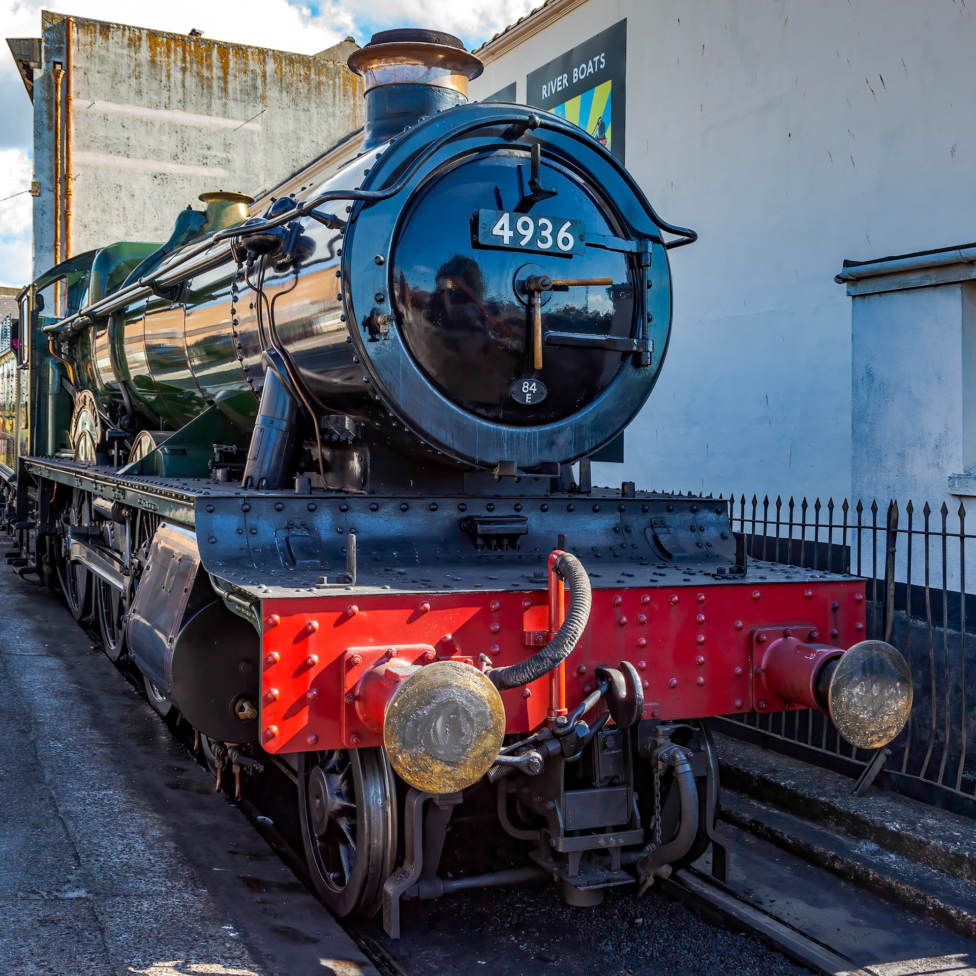 PAIGNTON DEVON, UK - JULY 28 : 4277 BR Steam Locomotive GWR 4200 Class 2-8-0T Tank Engine at Paignton Devon on July 28, 2012