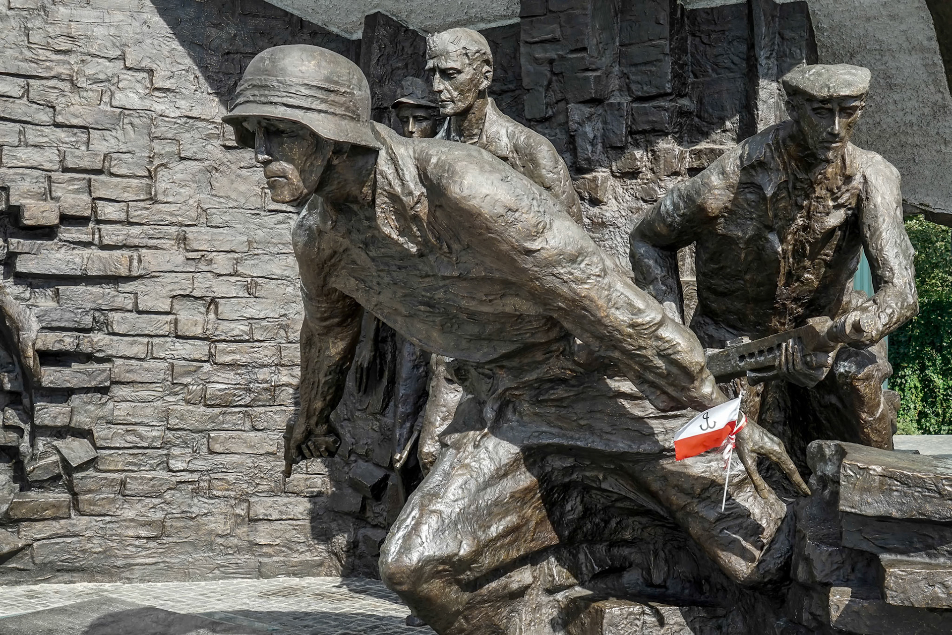 Insurgents Memorial to Polish Fighters of Warsaw Uprising in Warsaw