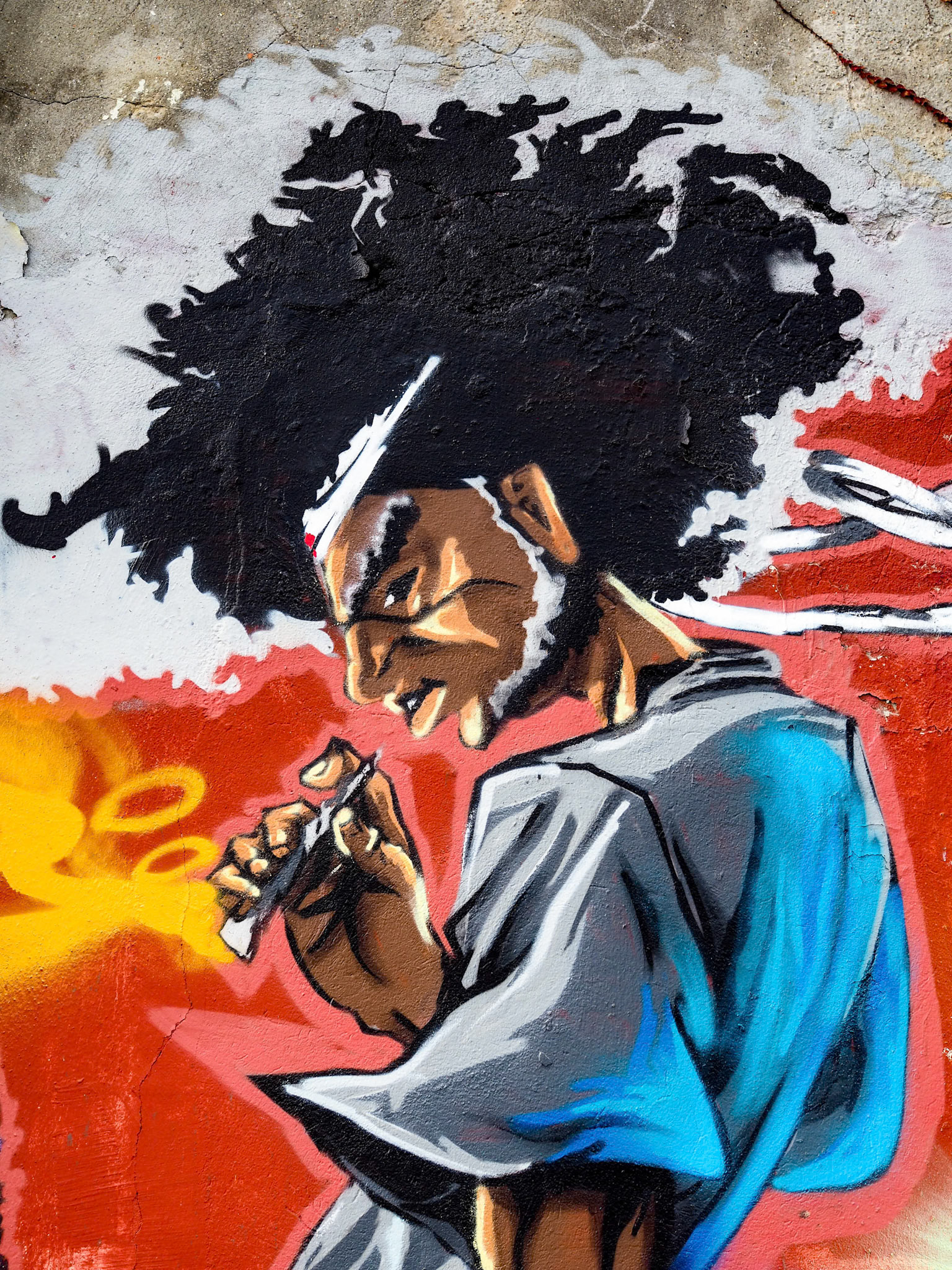 Graffiti on a Wall in Bordeaux