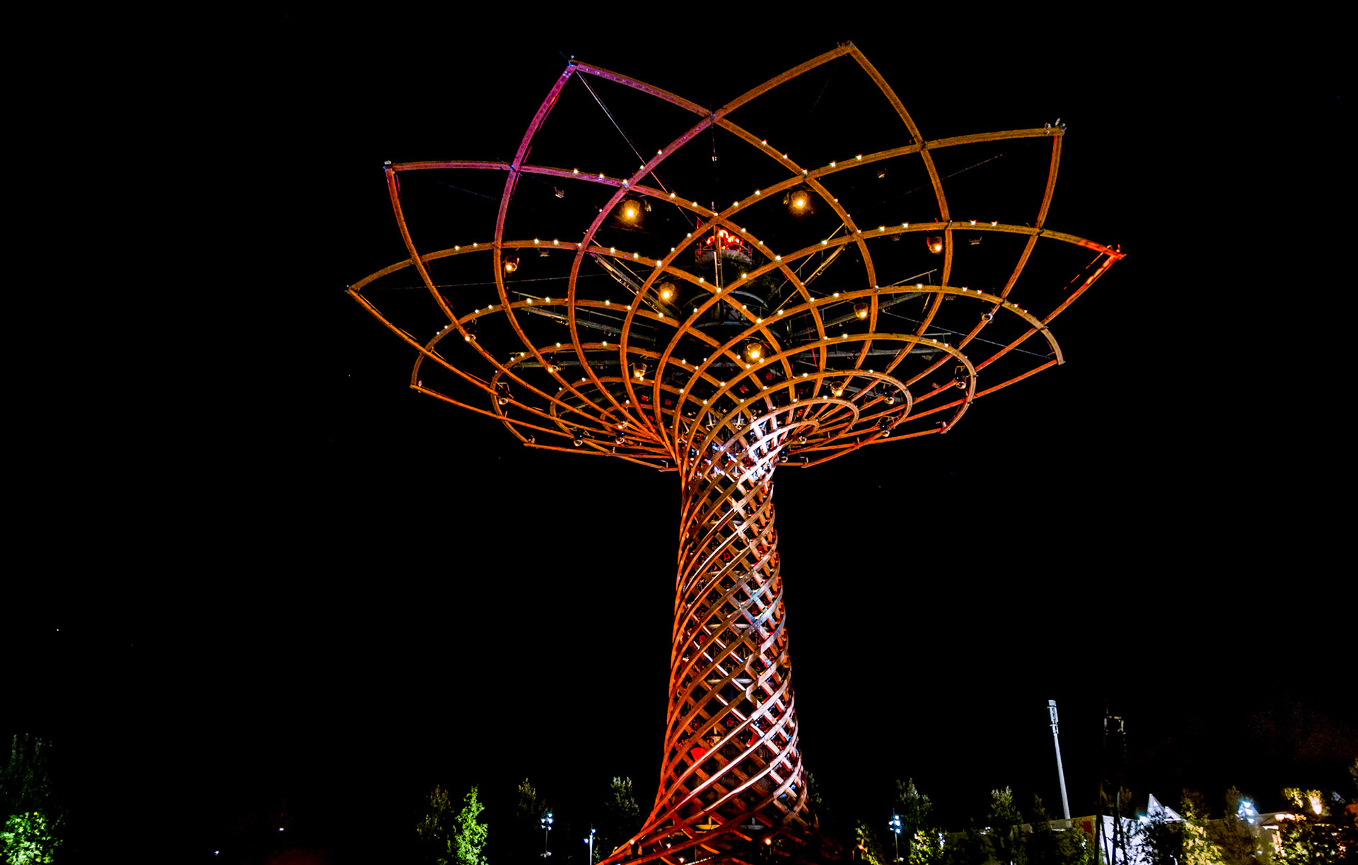 Tree of Life at Expo in Milan Italy