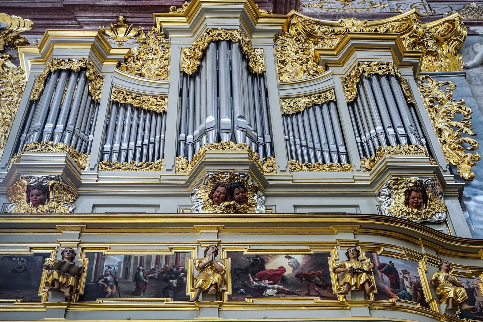 Partial View of the Jasna Gora Monastery in Czestochowa Poland