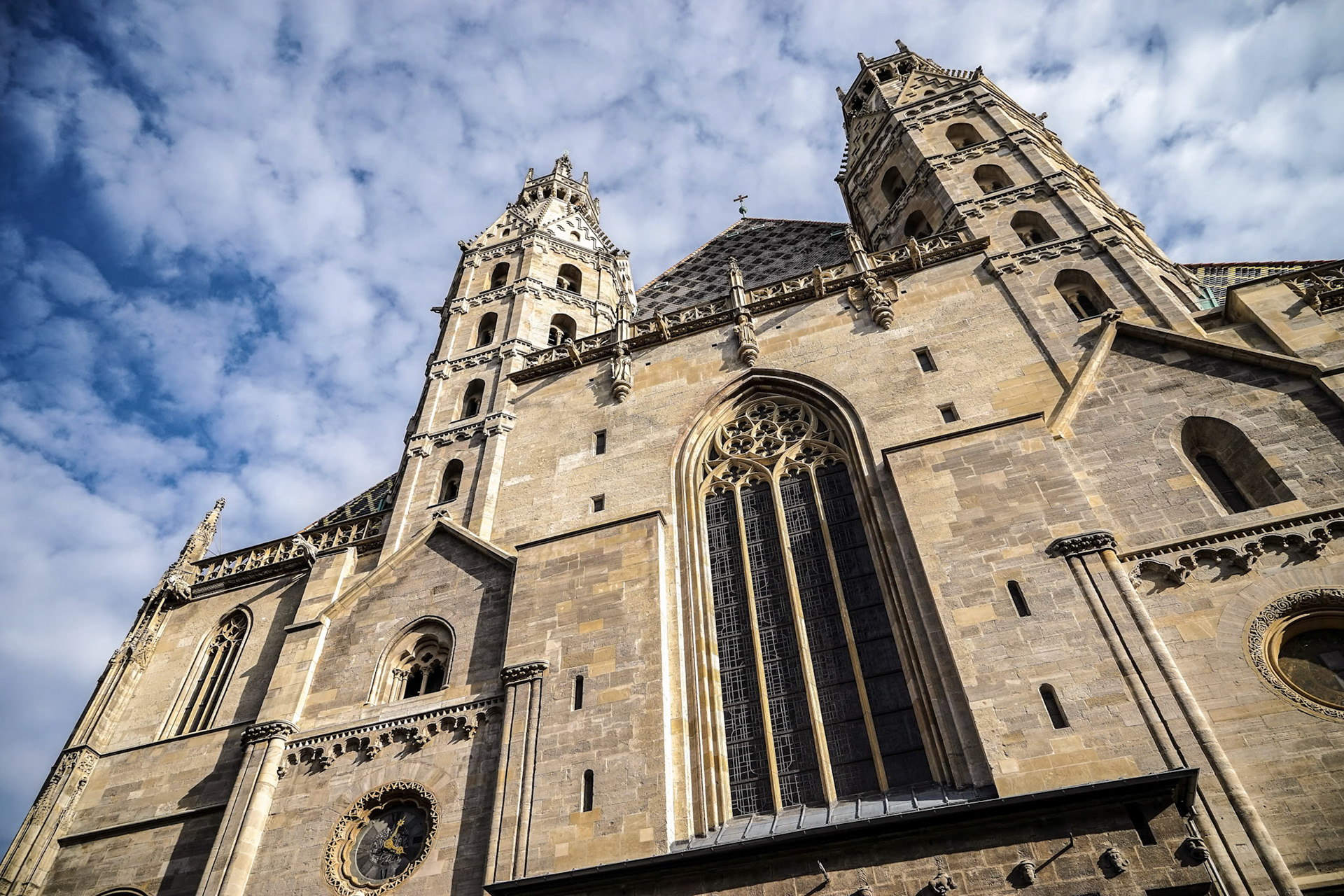 Vew of St Stephans Cathedral in Vienna