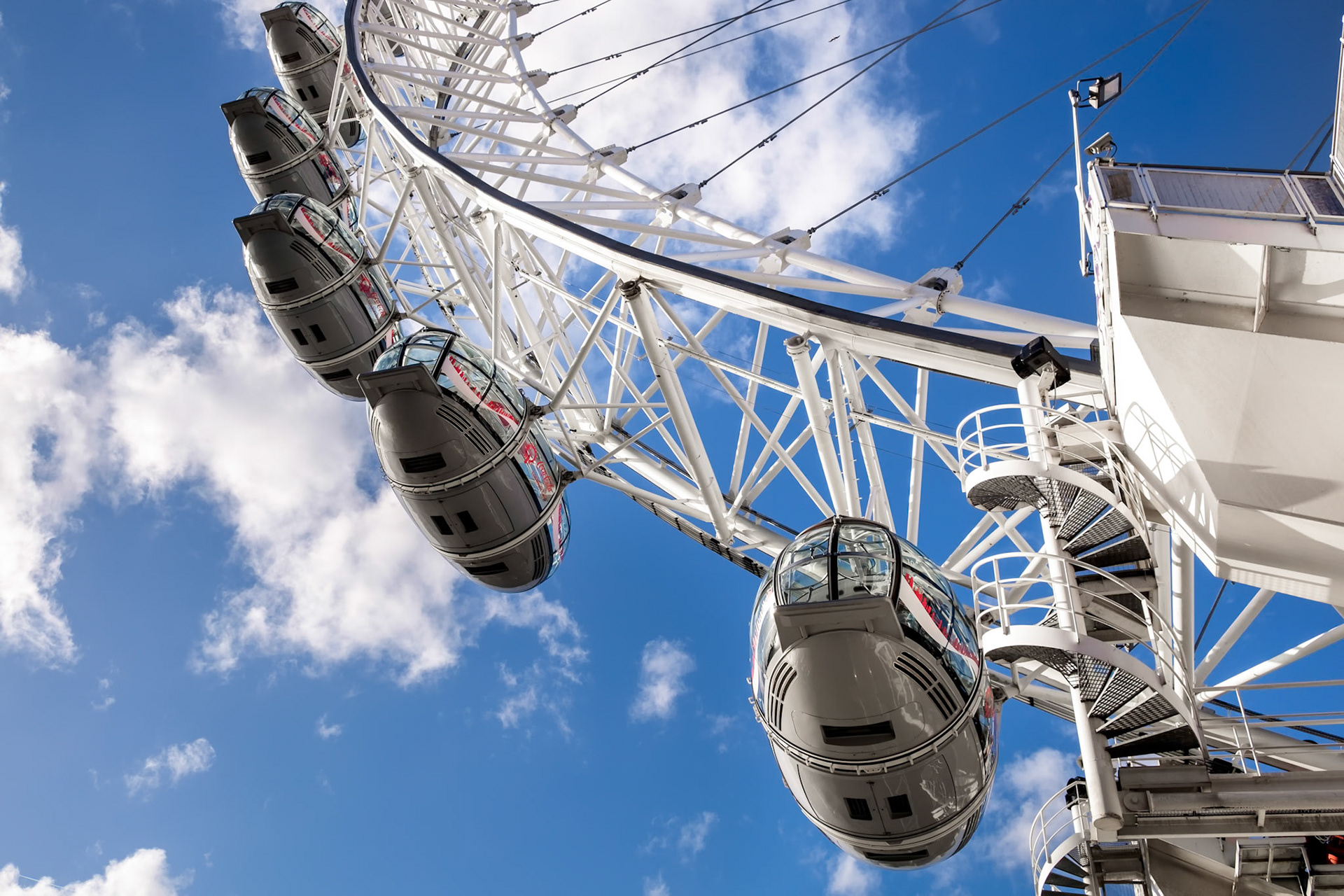 View of the London Eye