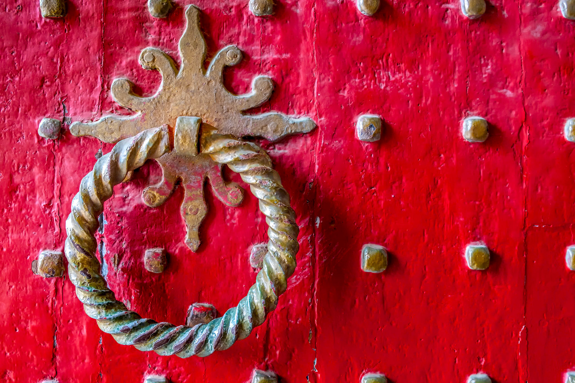 Door Detail of Winchester Cathedral